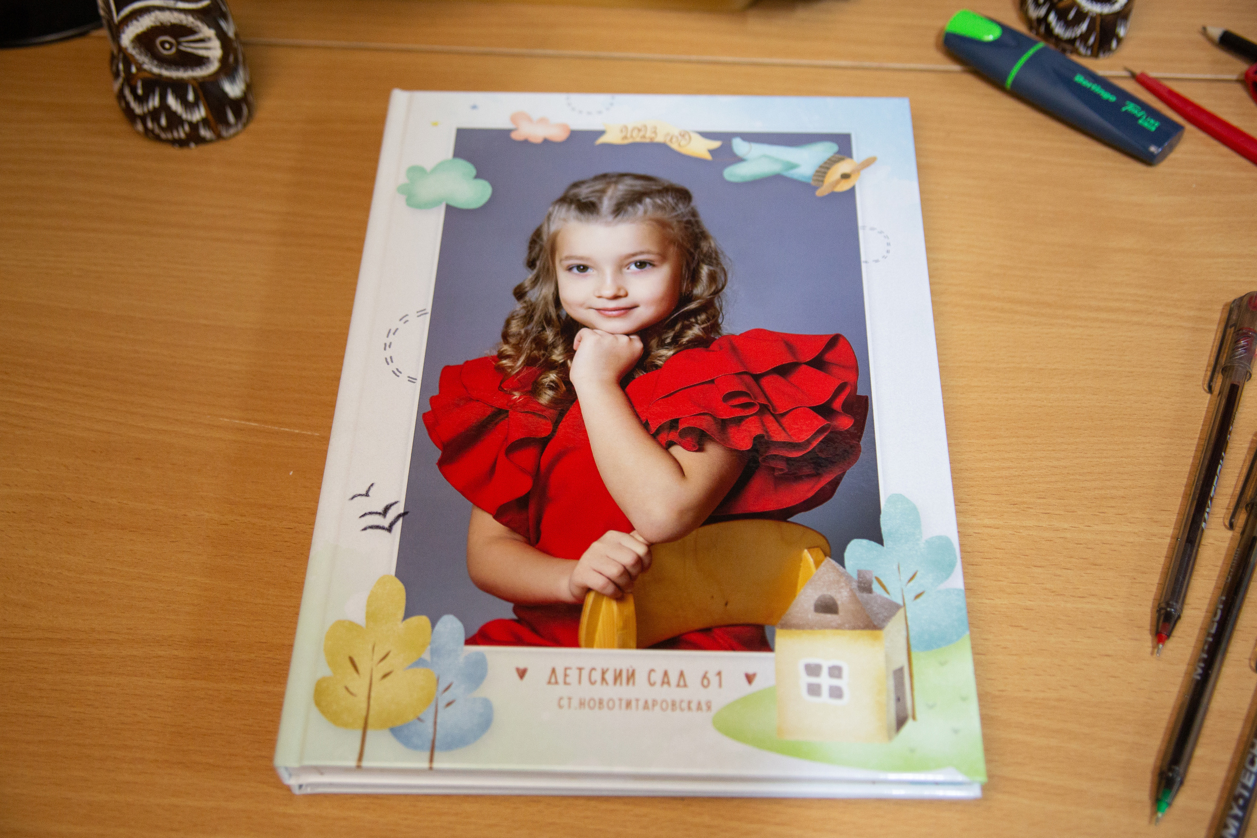Образцы выпускных фотокниг для детского сада. Детский школьный и семейный фотограф в Краснодаре