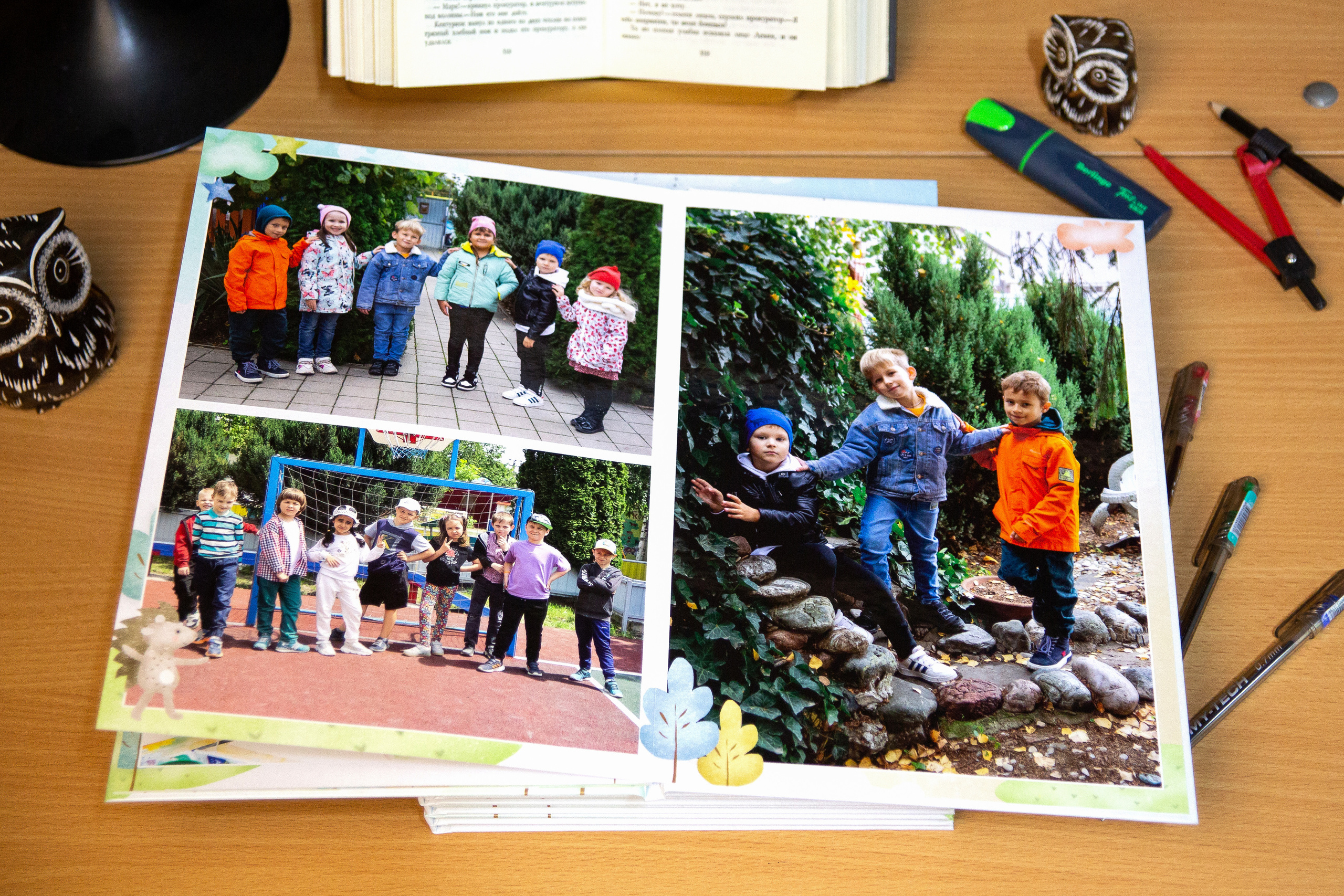 Образцы выпускных фотокниг для детского сада. Детский школьный и семейный фотограф в Краснодаре