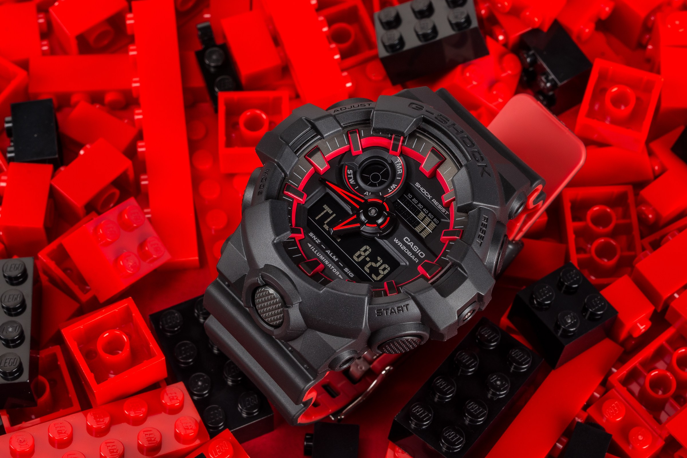 G-Shock x Lego. Репортажный и свадебный фотограф в Москве