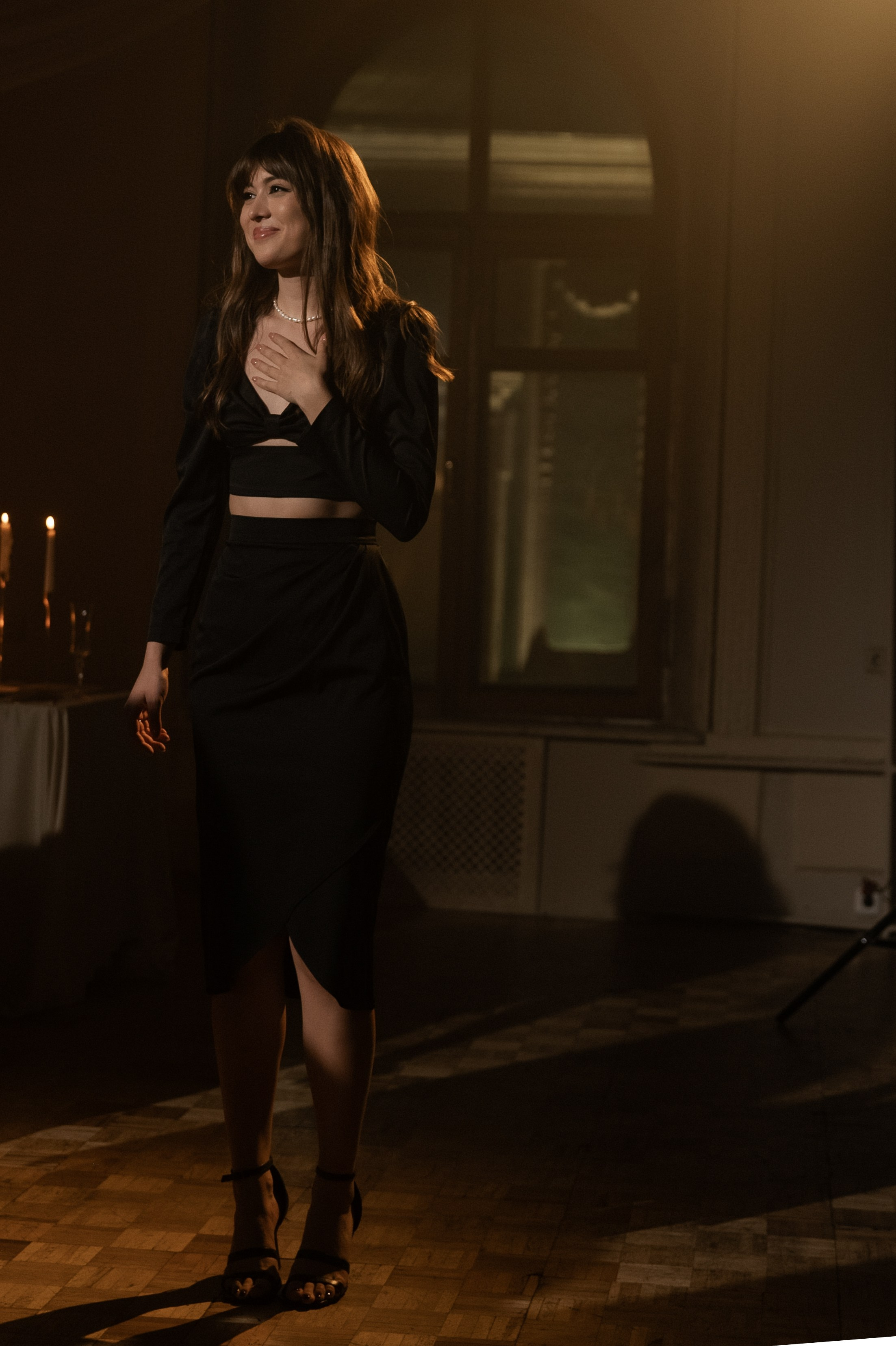 Камерный свадебный ужин при свечах в старинном особняке в фотостудии 21. Kult. Ярослава Ерина — свадебный фотограф в Москве