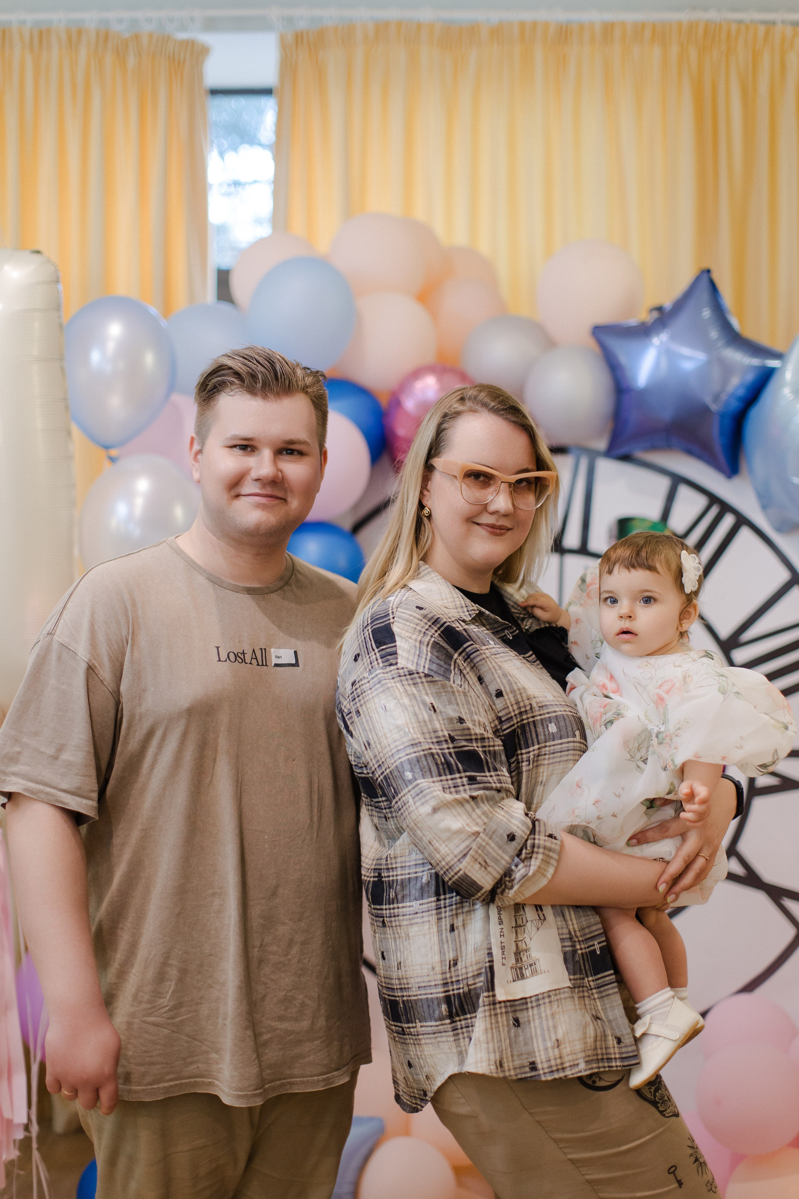 День рождения 1 год. Семейный и детский фотограф в Москве Кузьмина Мария