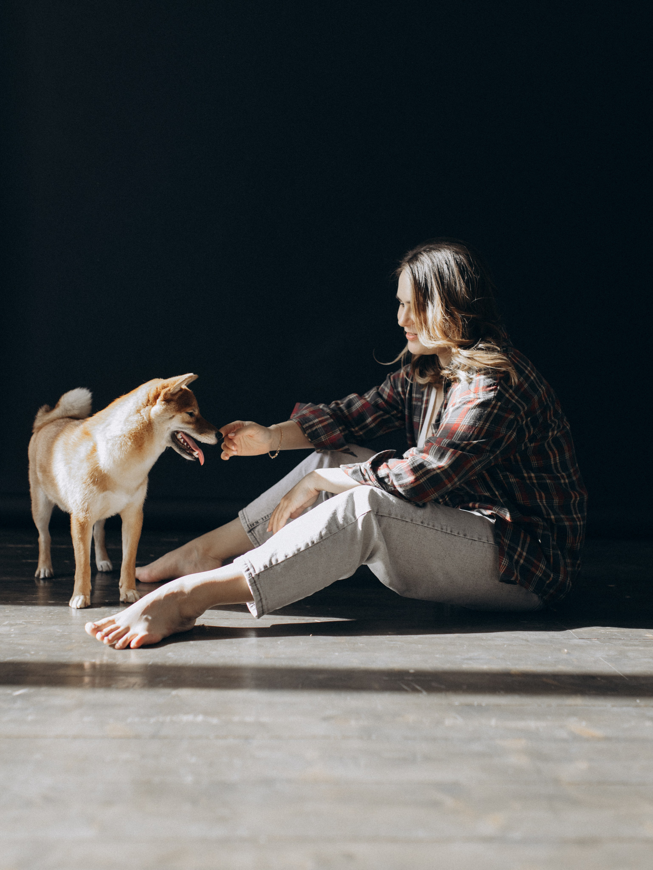 Мика и Настя. Фотограф-анималист в Москве Кириллова Татьяна