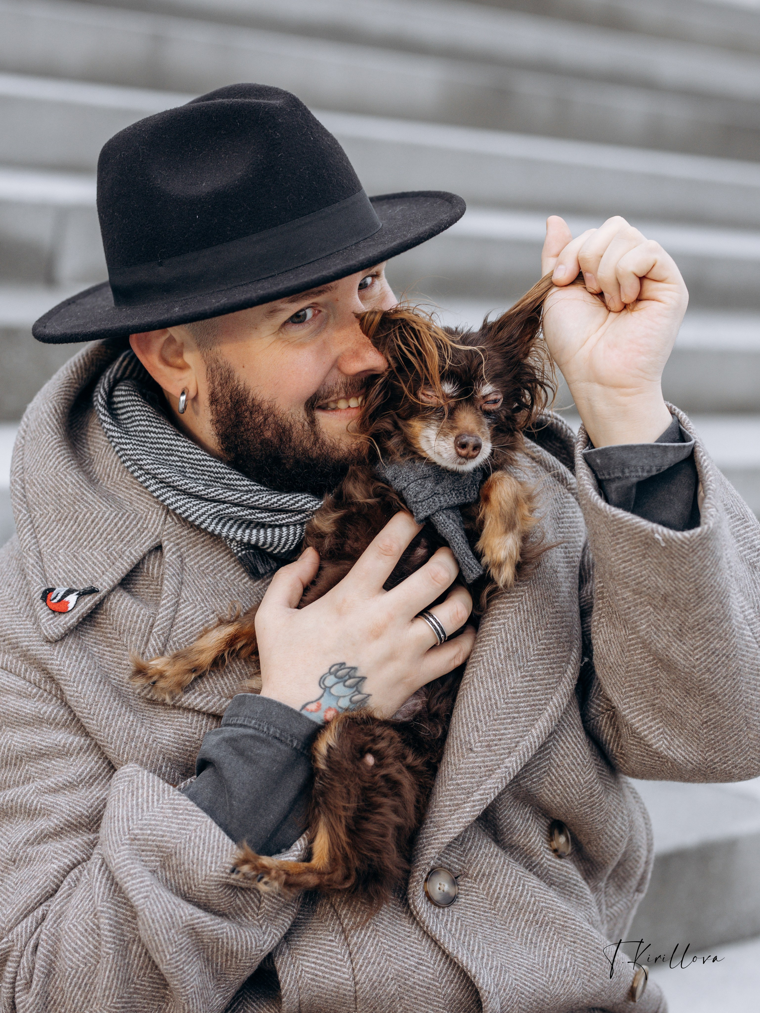 Зося и Антон. Фотограф-анималист в Москве Кириллова Татьяна