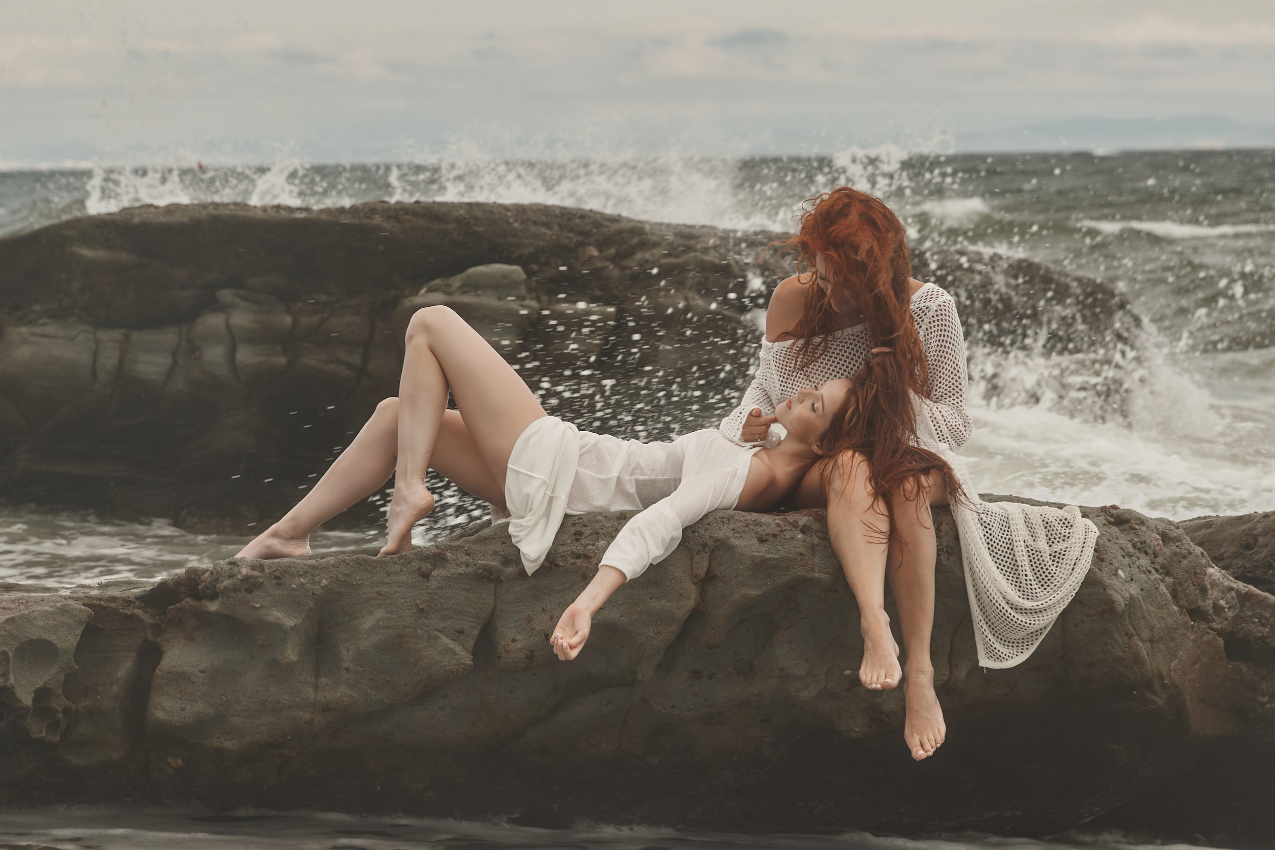 Мама и дочь. Фотограф женского портрета, беременности и материнства Харькова Елена