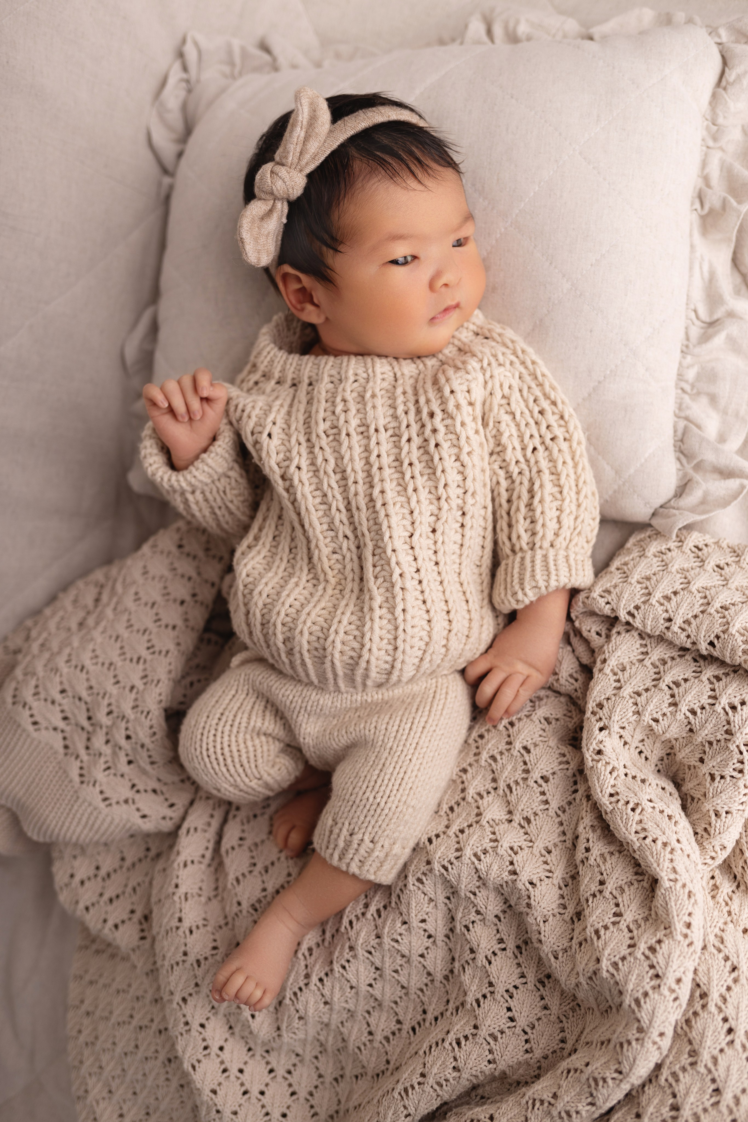 Newborn съемка в стиле Лайф. Фотограф новорожденных малышей в Омске и Омской области Эльвира Камаева