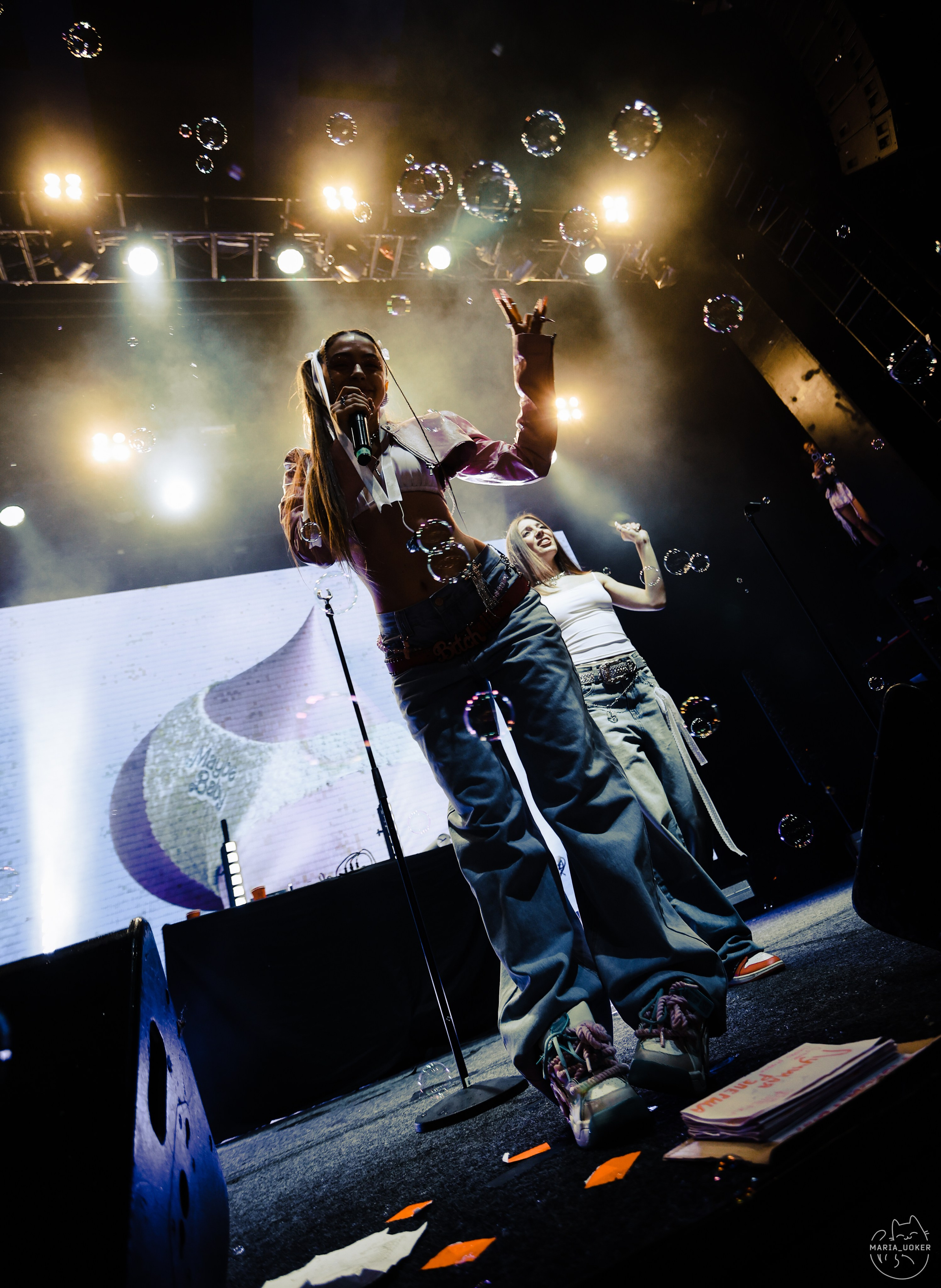 MAYBEBABY В КЛУБЕ BASE 22.11.24. Концертный и репортажный фотограф в Москве и Санкт-Петербурге Мария