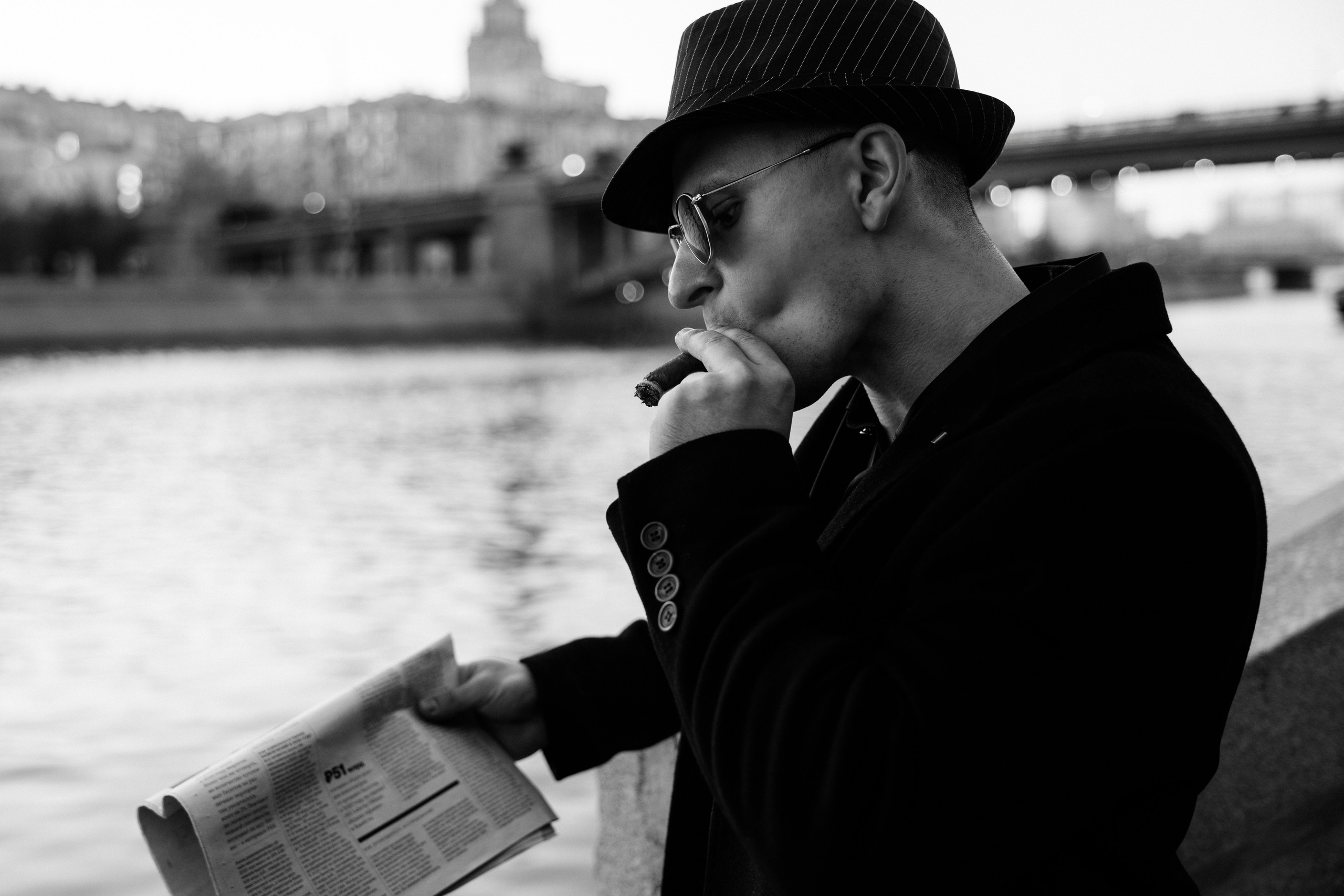 Мужская портретная фотосессия