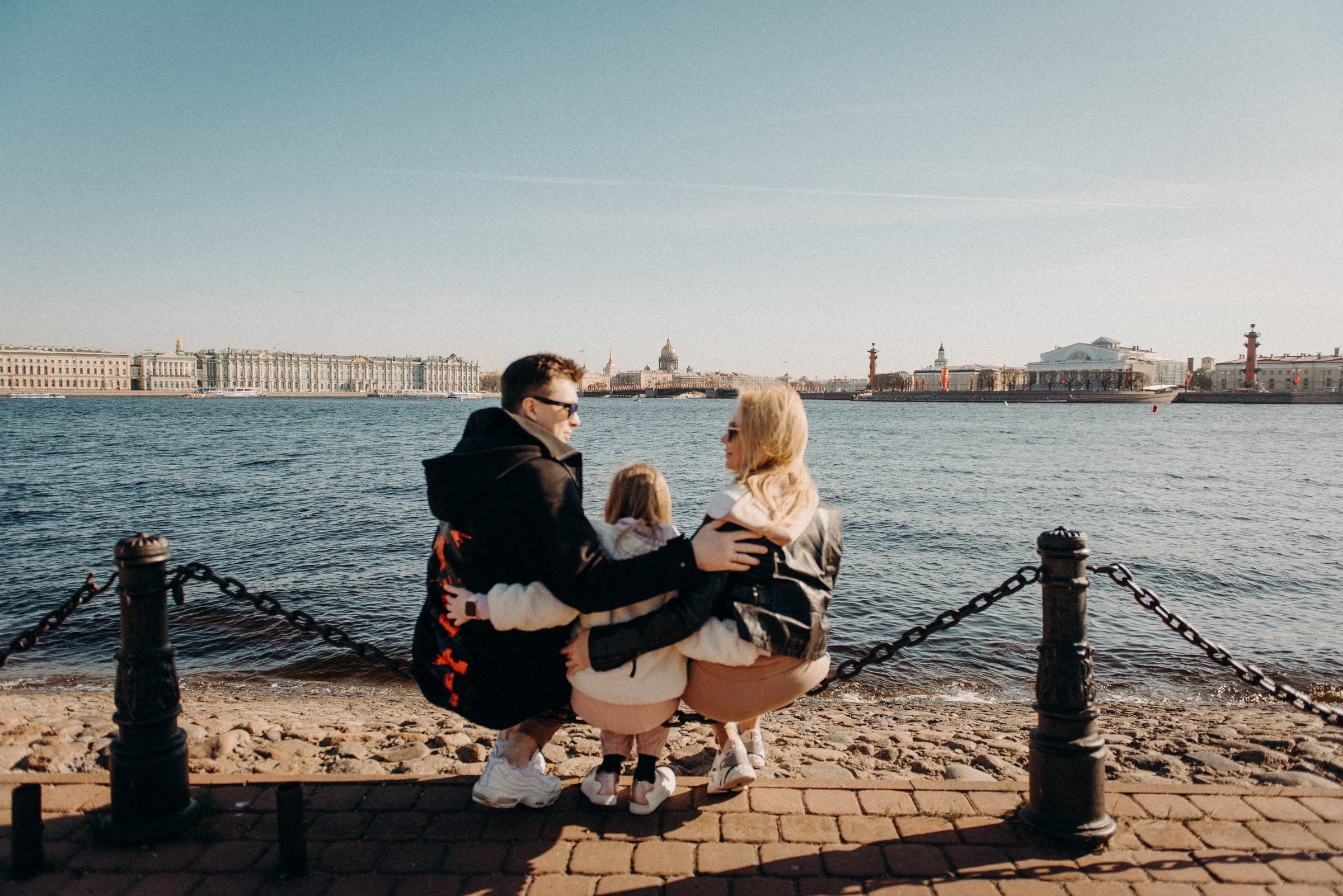 семейная фотосессия у Петропавловской крепости