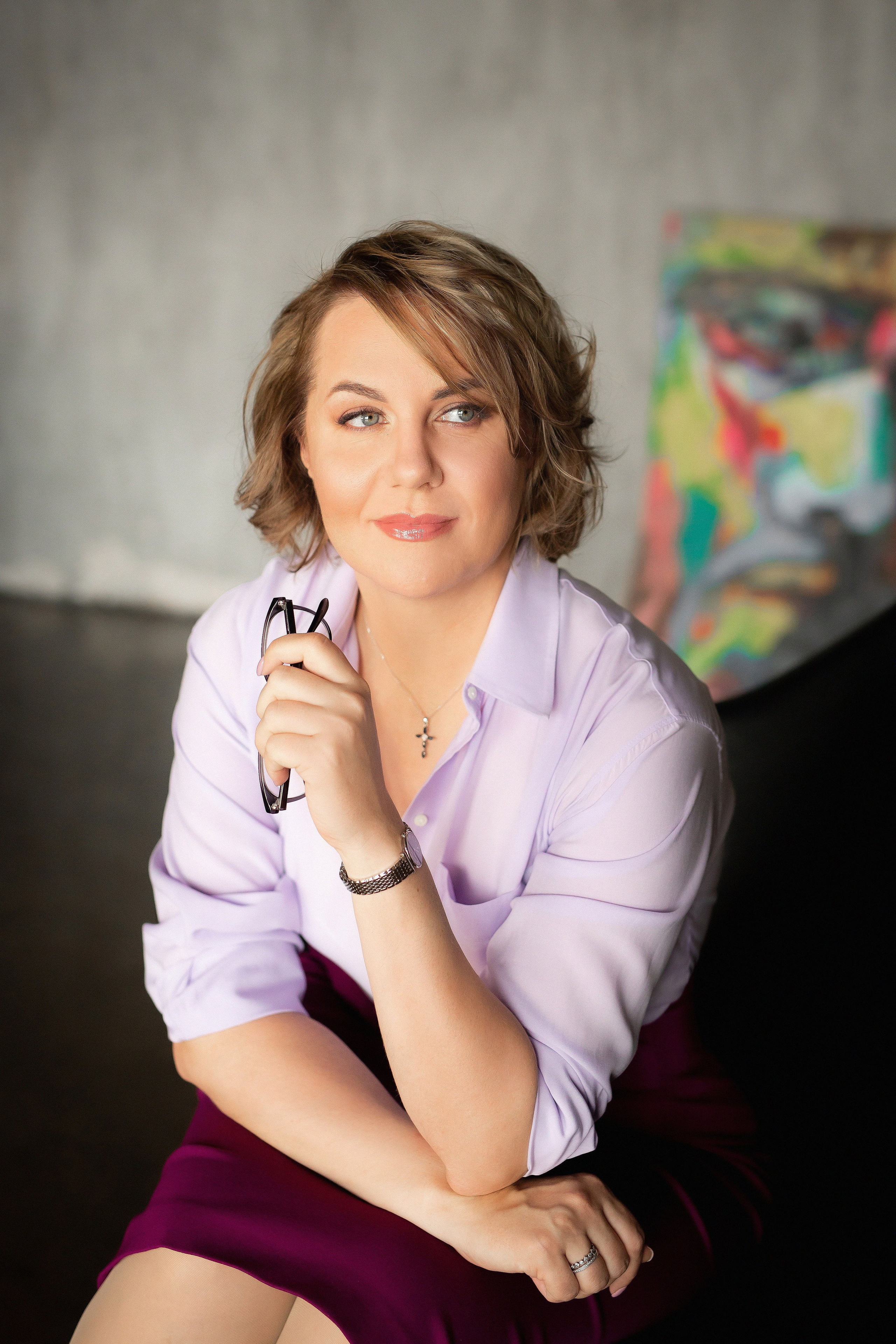 Деловой портрет для Виктории. Семейный фотограф в Москве