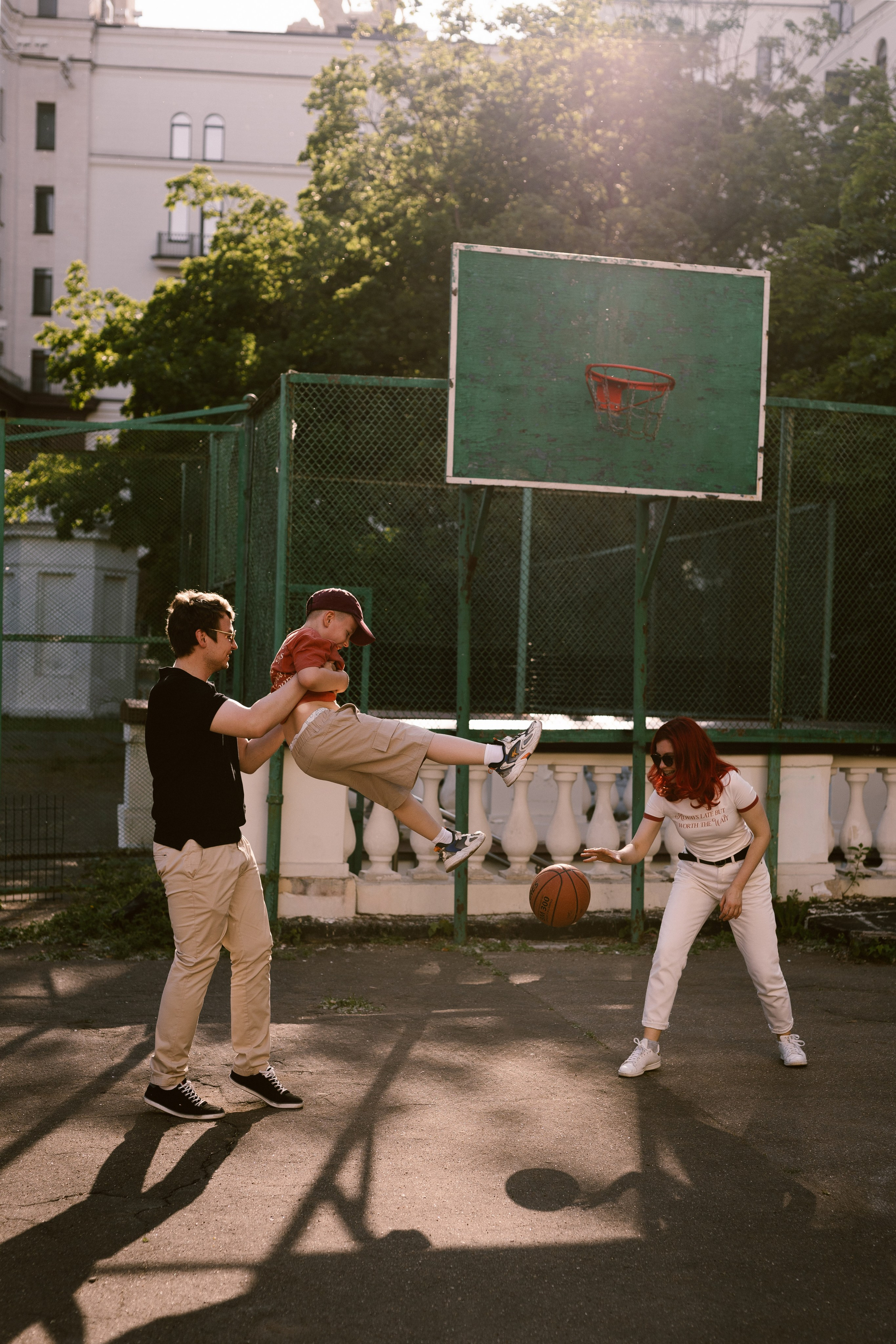Баскетбол на крыше. Варвара Синицына: семейный фотограф в Москве