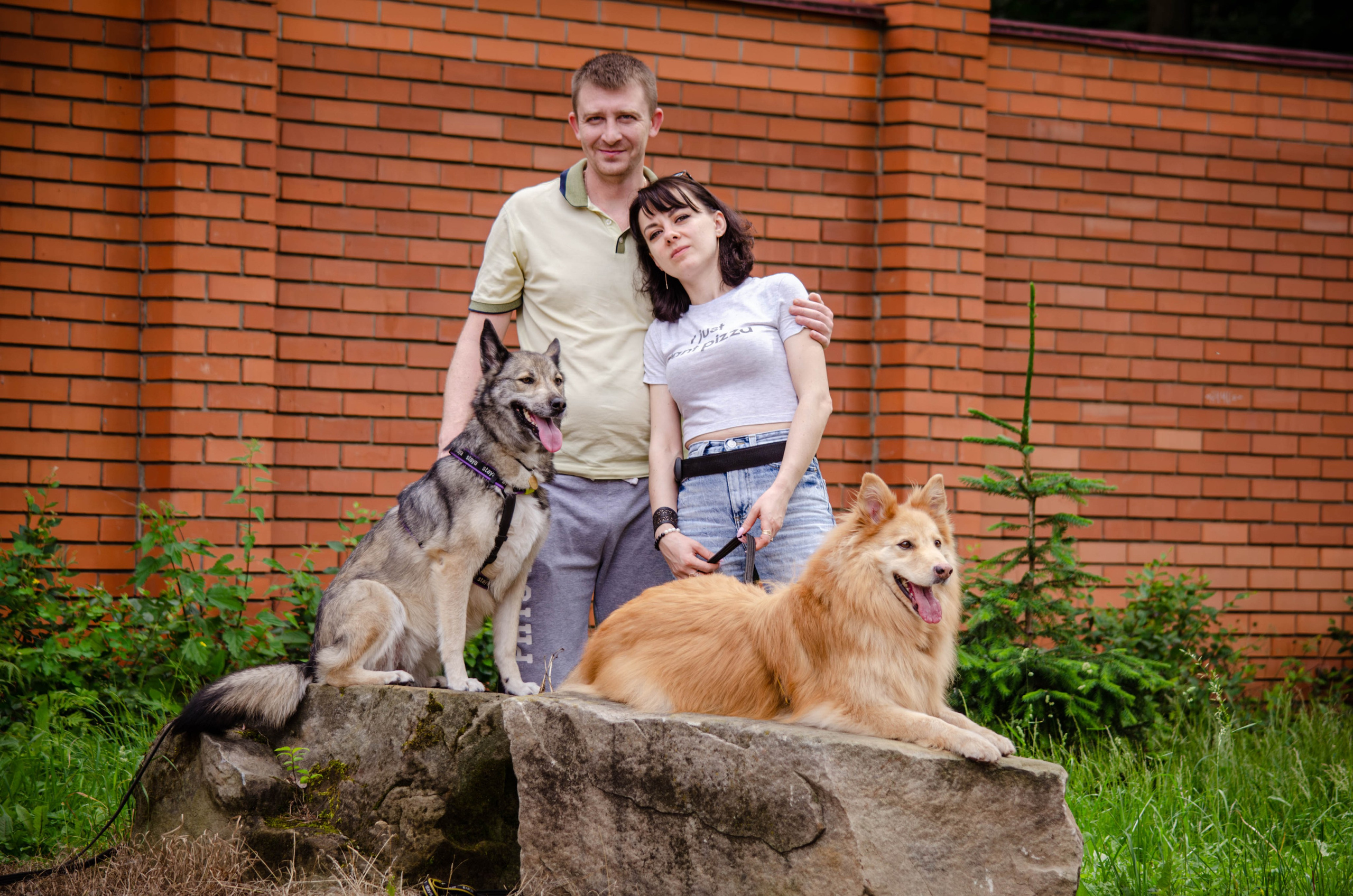 Мира и Чиж. Фотограф Светлана Блинова, Москва и Московская область