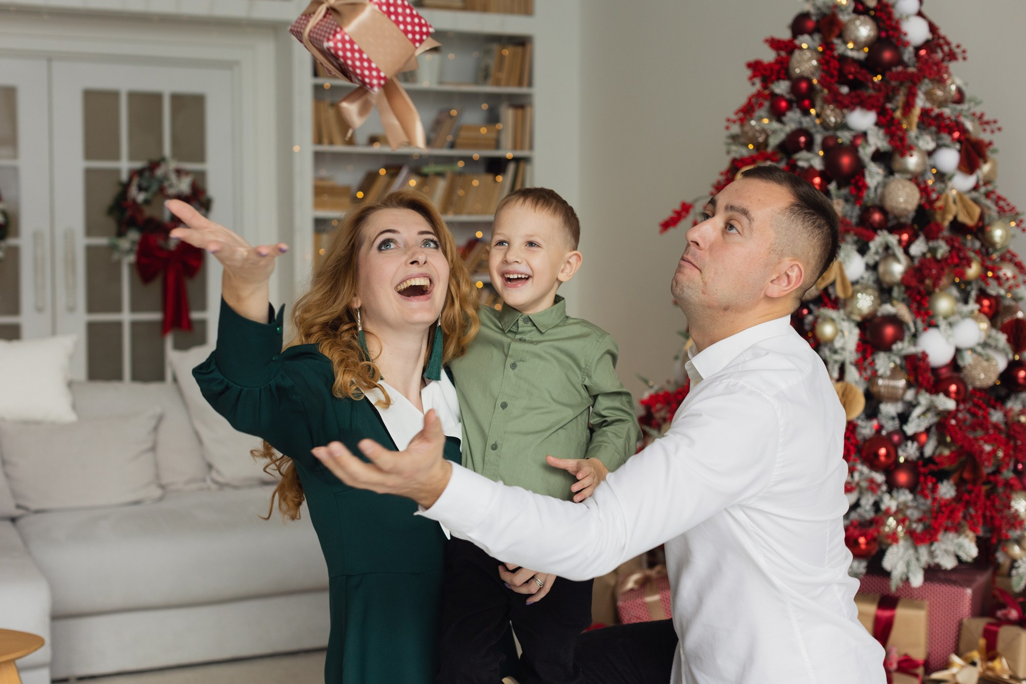 Фотосессия на день рождения и новый год в Новосибирске. Семейный фотограф в Новосибирске Инна Кузнецова