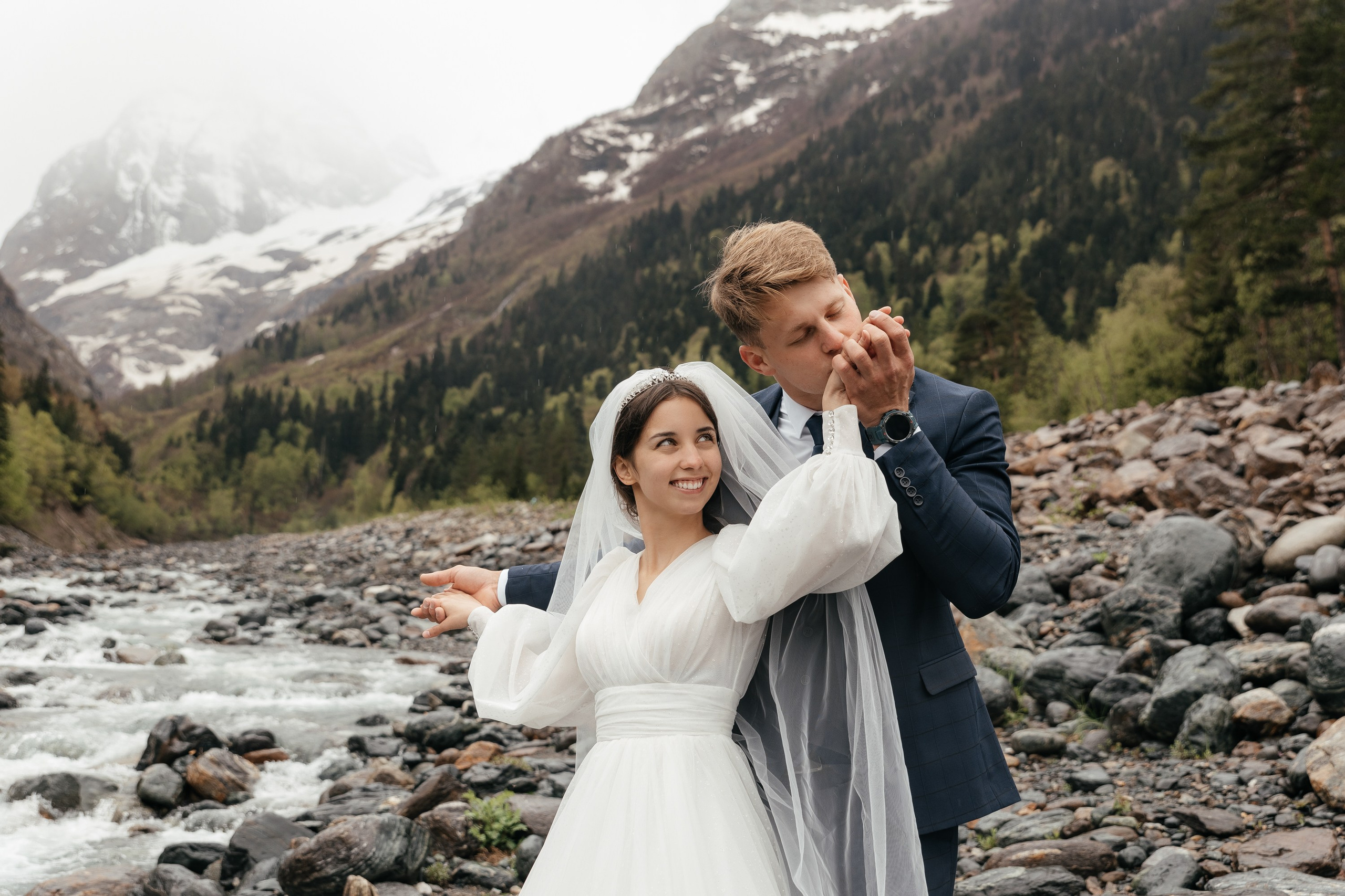 В&В * Домбай. Миленина Юлия Свадебный и семейный фотограф в Краснодаре