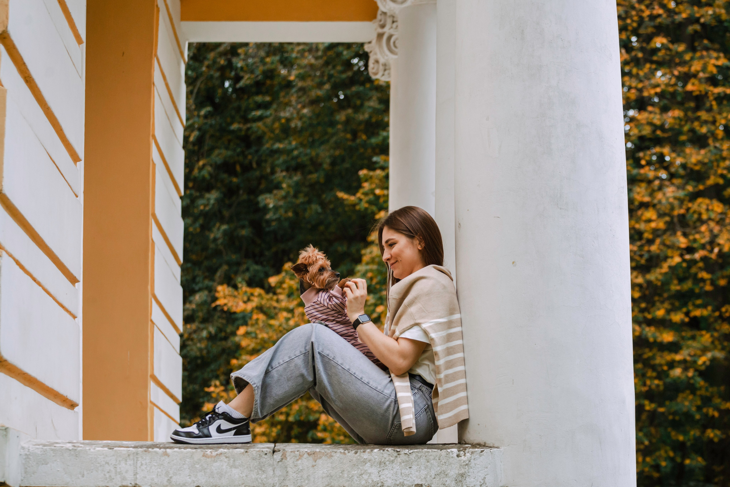 Катя и Моня. Фотограф-анималист Татьяна Степанова