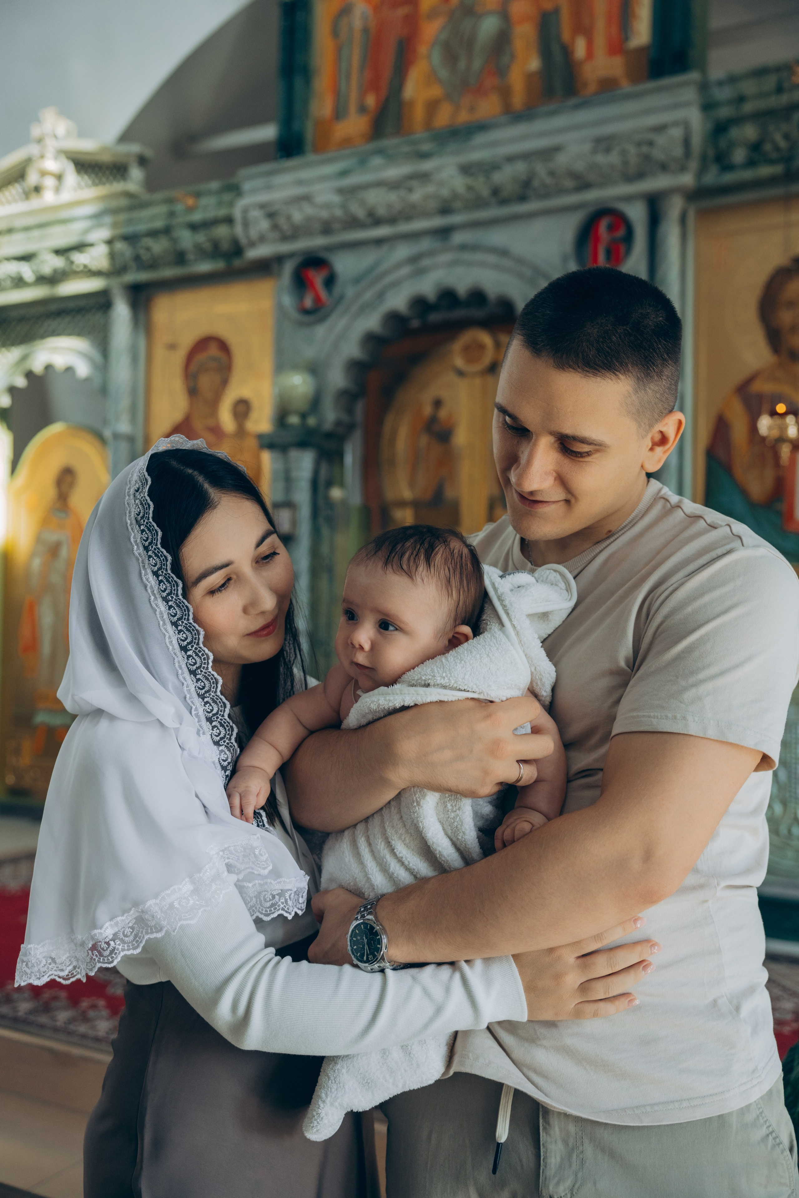 Крещение Александра. Свадебный, семейный фотограф в Иркутске Светлана Макаричева
