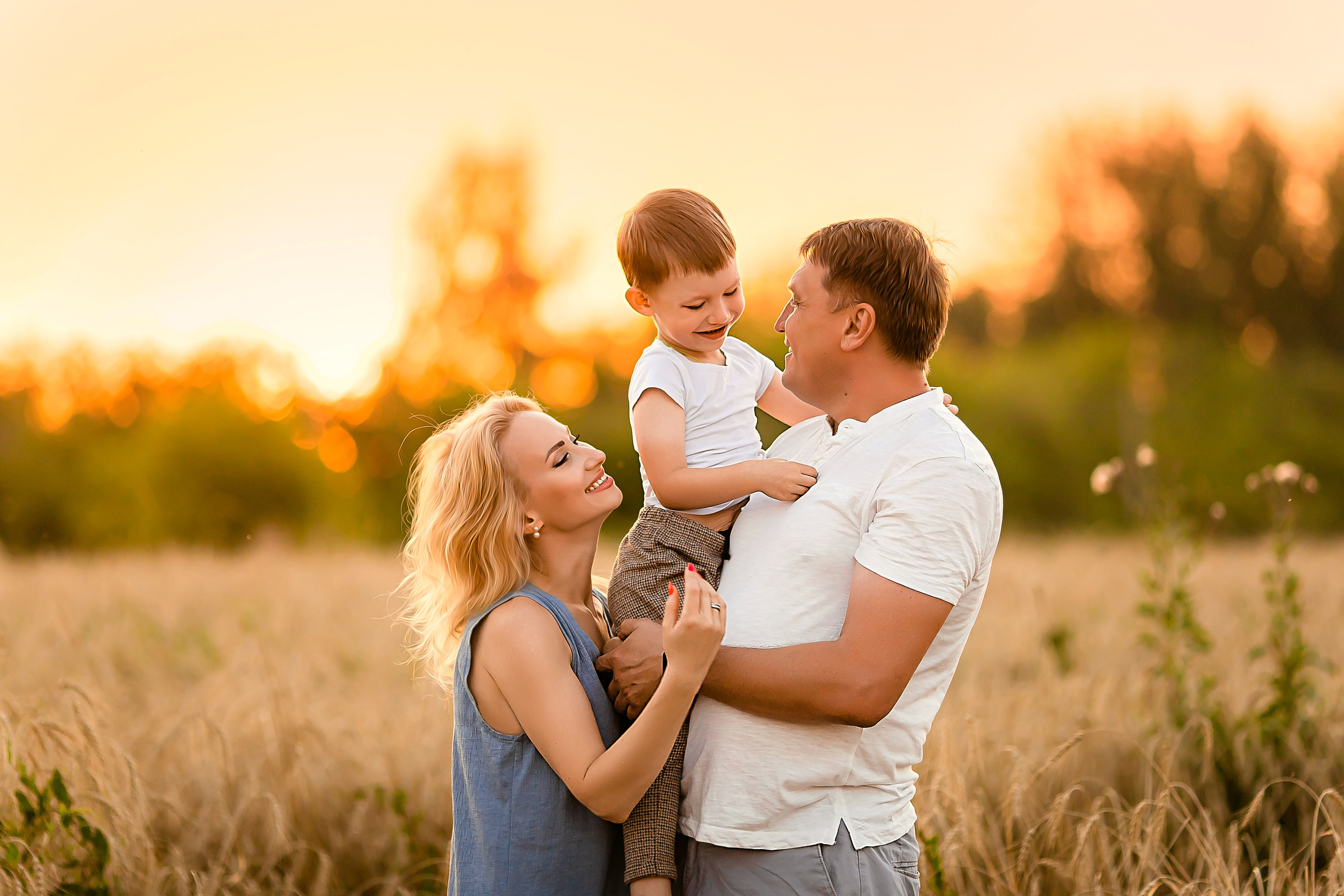 Пшеничные поля. Семейный и свадебный фотограф в Чебоксарах и Новочебоксарске Ирина Юрь