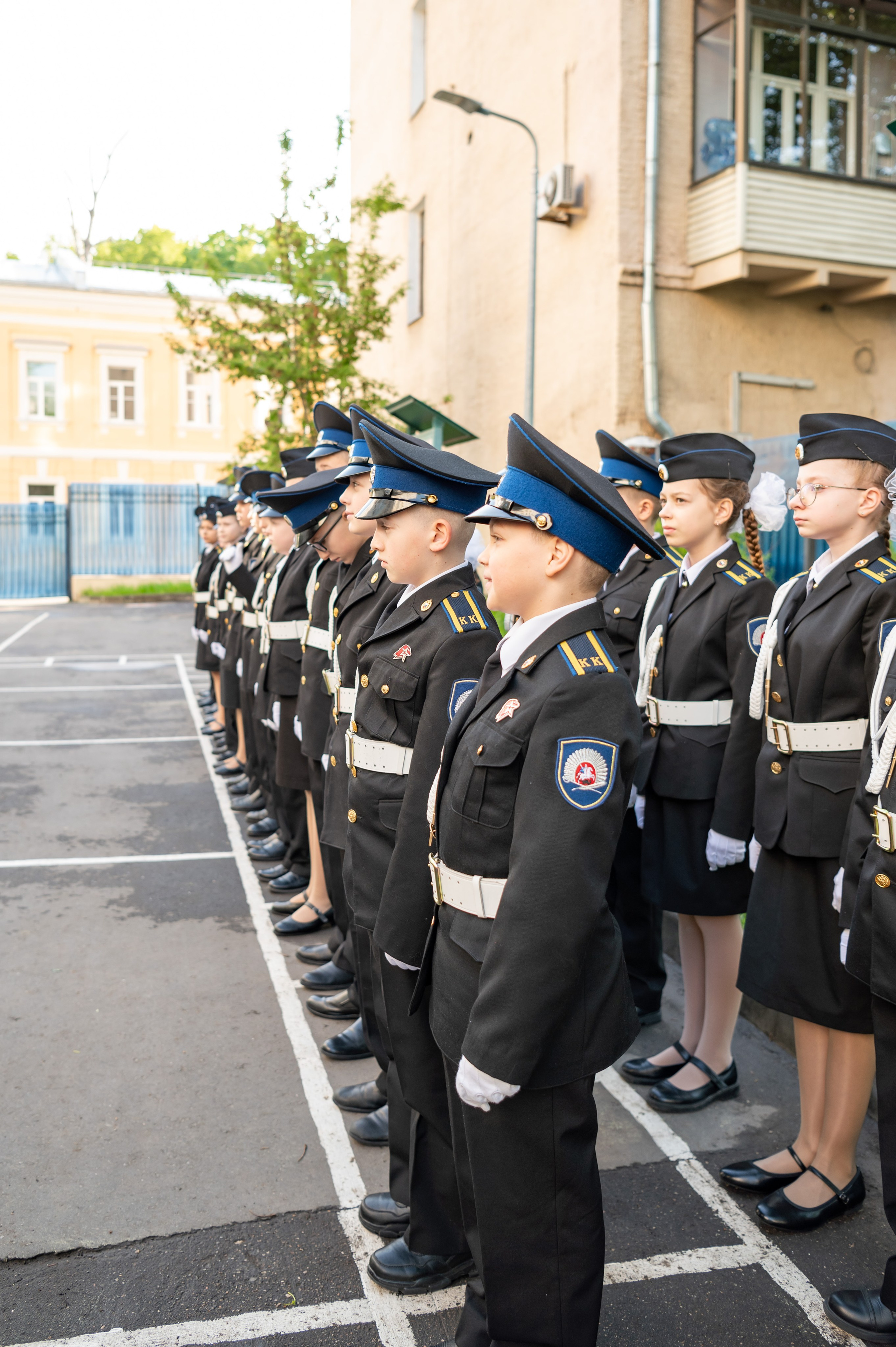 Фотосессия Присяги кадетов «Школа 1231 им. В. Д. Поленова». Детский и семейный фотограф г. Москва Оксана Катаджи