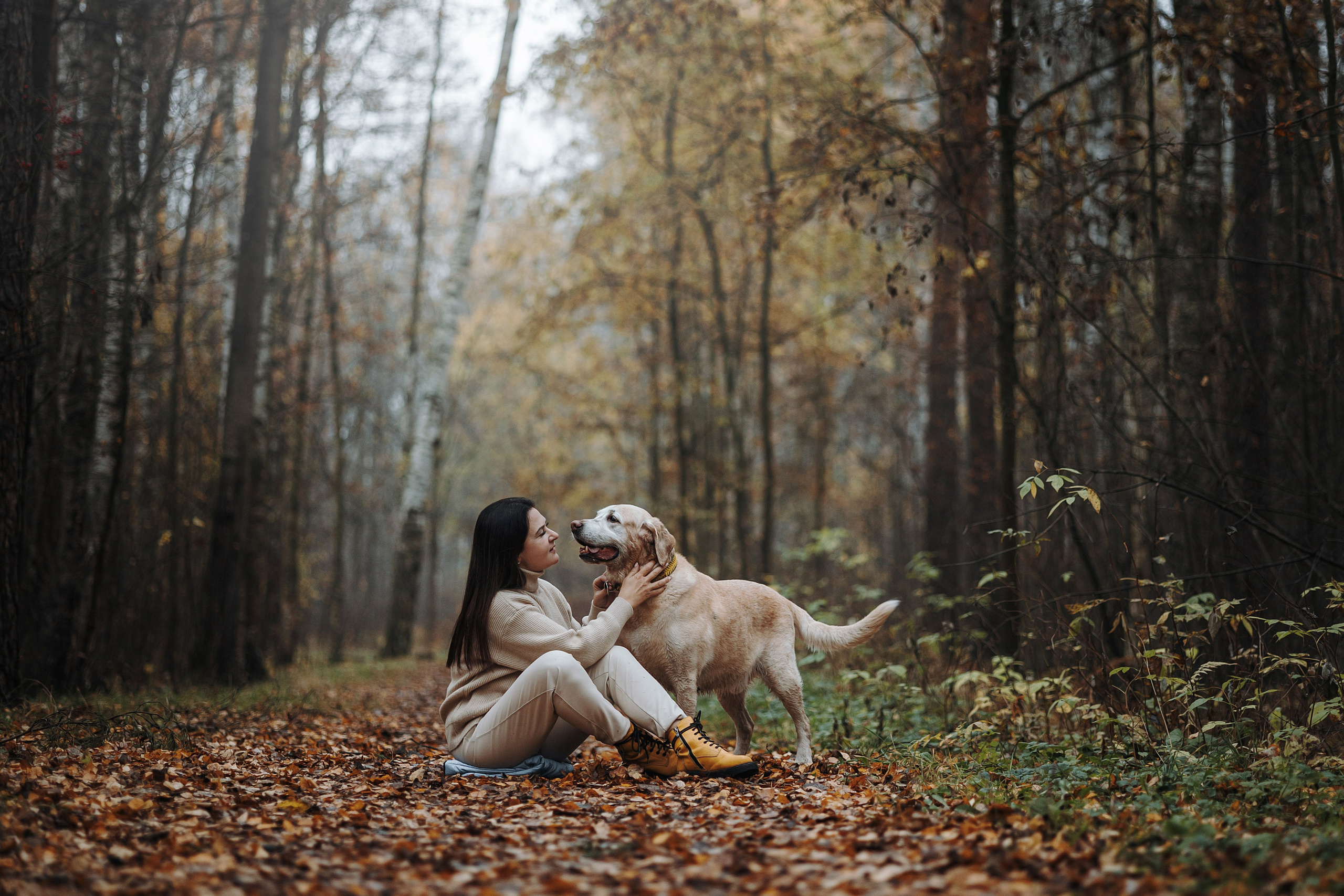Оксана и Барон. Фотограф — Анималист | Санкт-Петербург