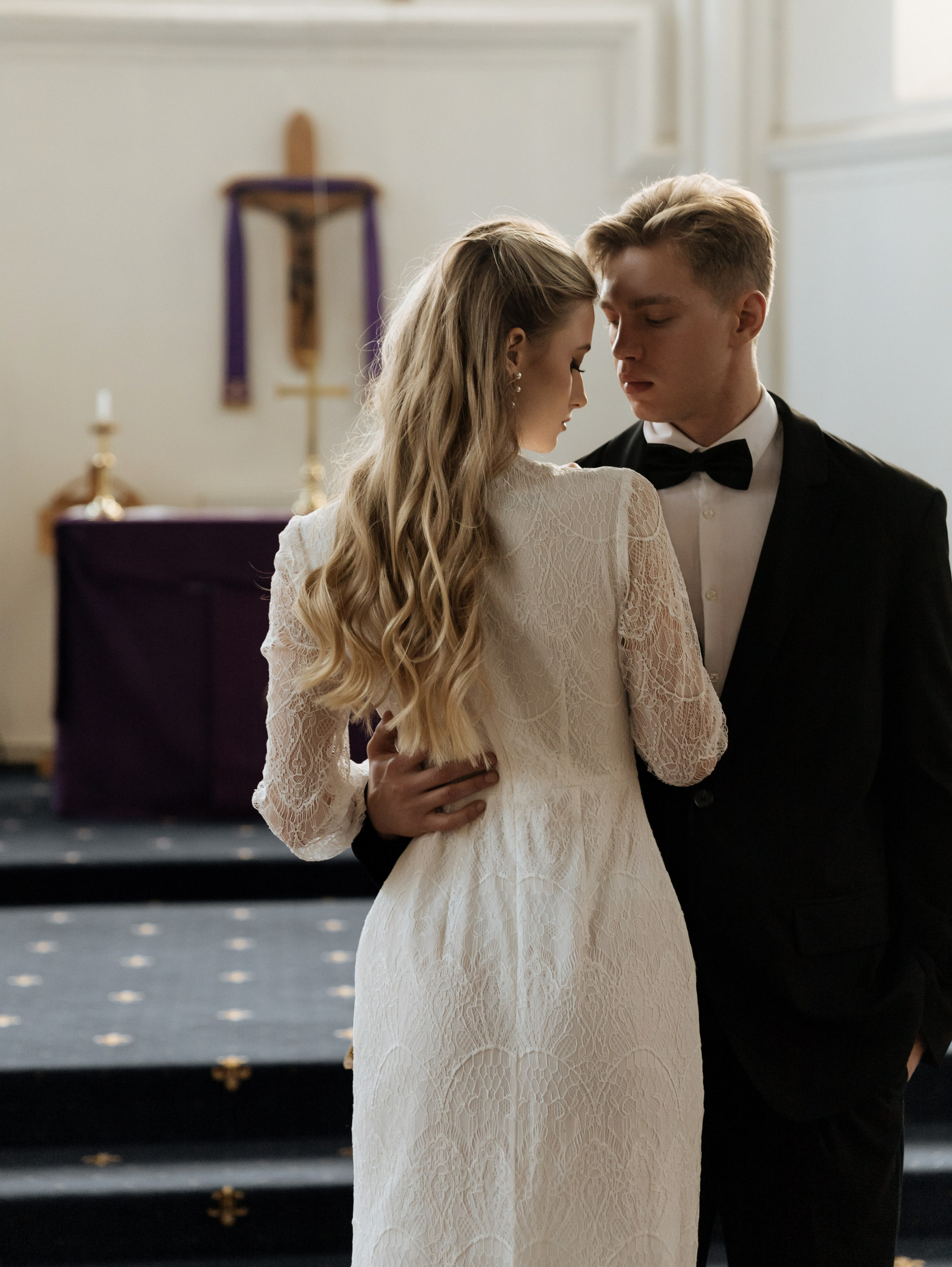 Даниил&Инна. Собор Андрея Англиканский. Фотограф текстиля в Москве Ольга Иванова