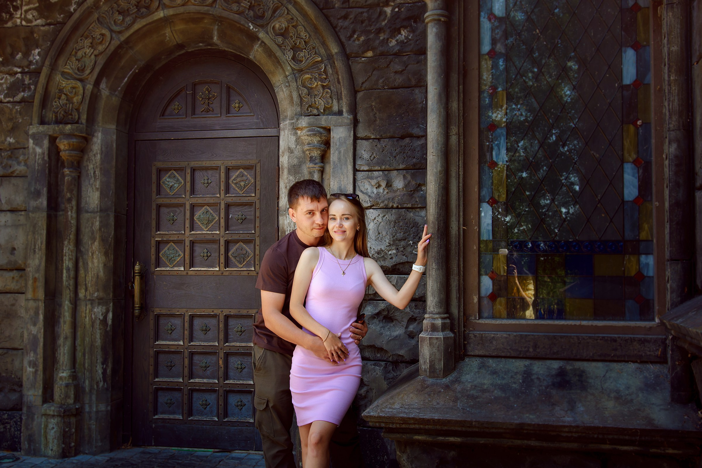 Фотосессия Love Story у Замка Гарибальди. Фотограф Оксана Сафонова г. Тольятти