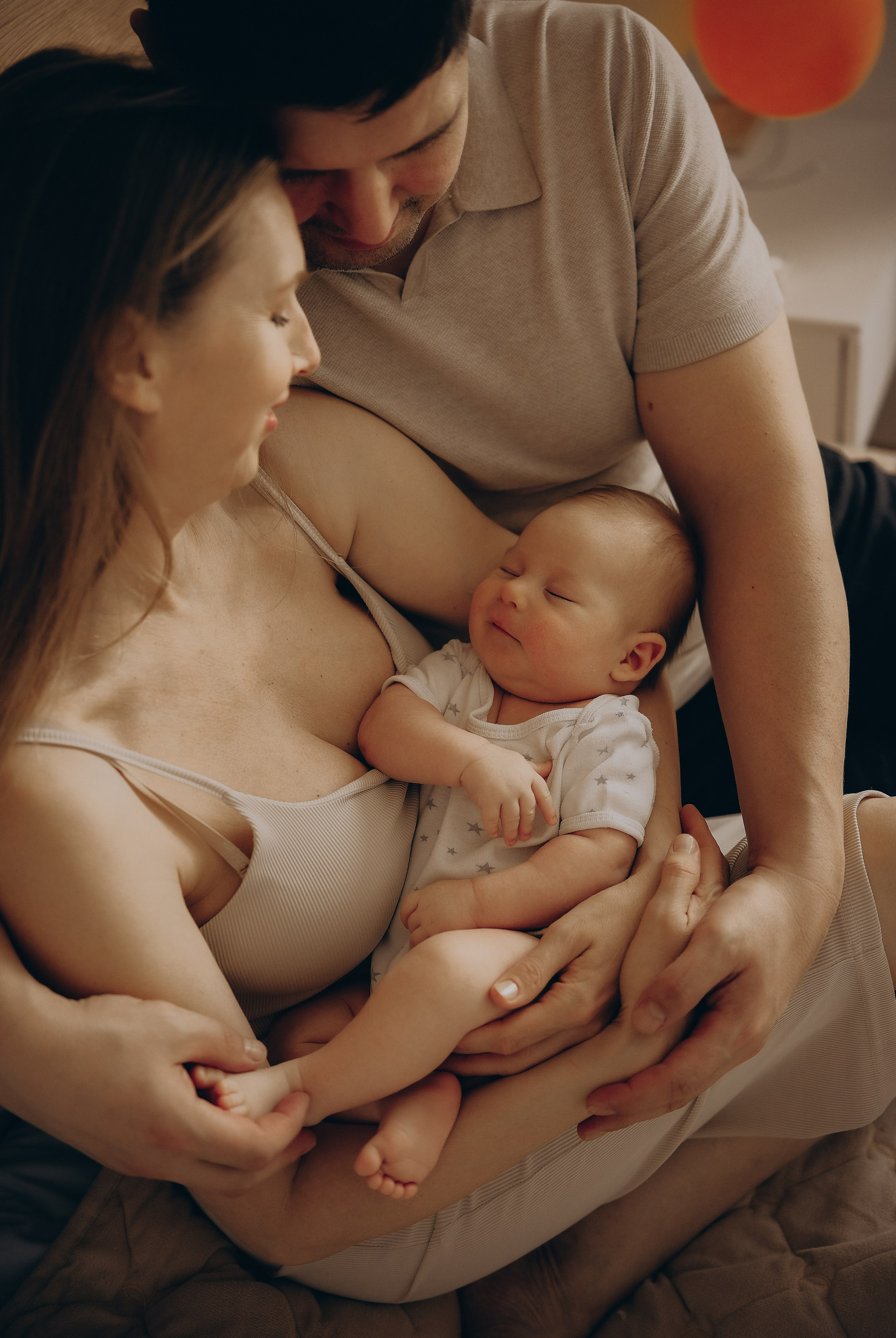 Фотосессия для малышей, домашняя фотосессия для детей. Ньюборн и детский фотограф в Москве Шигина Марина