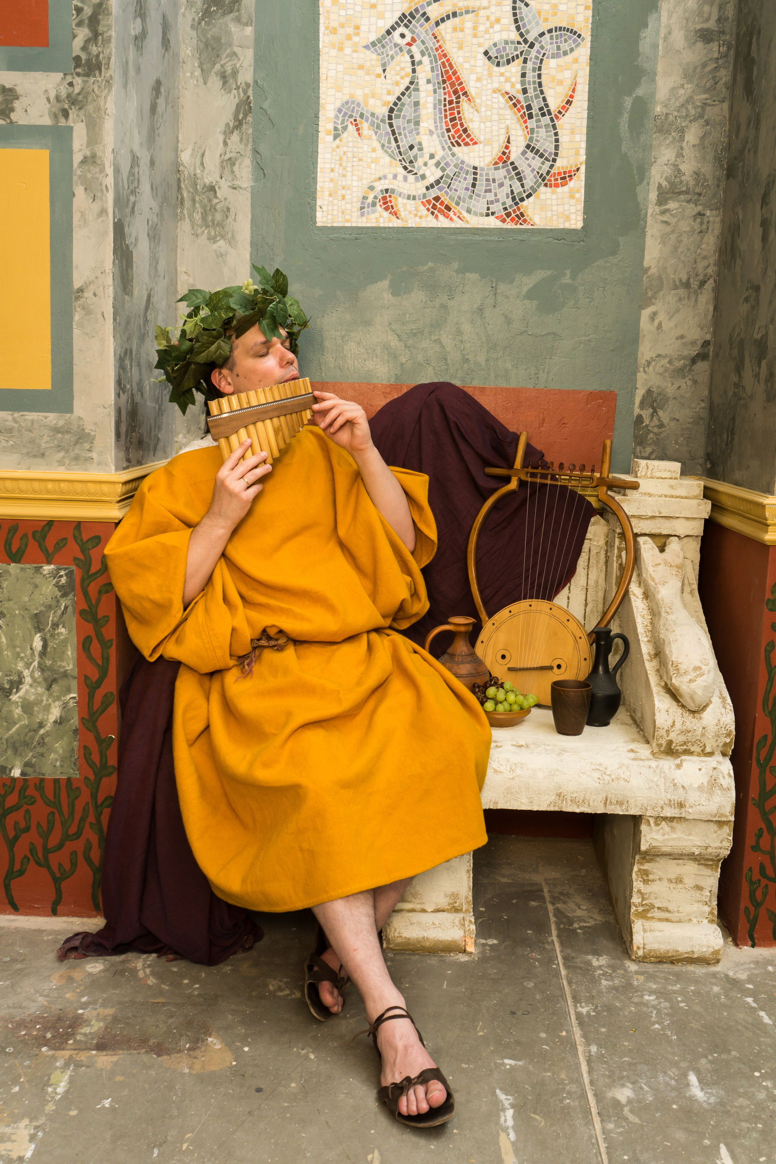 Греческие постановочные кадры. Фотограф