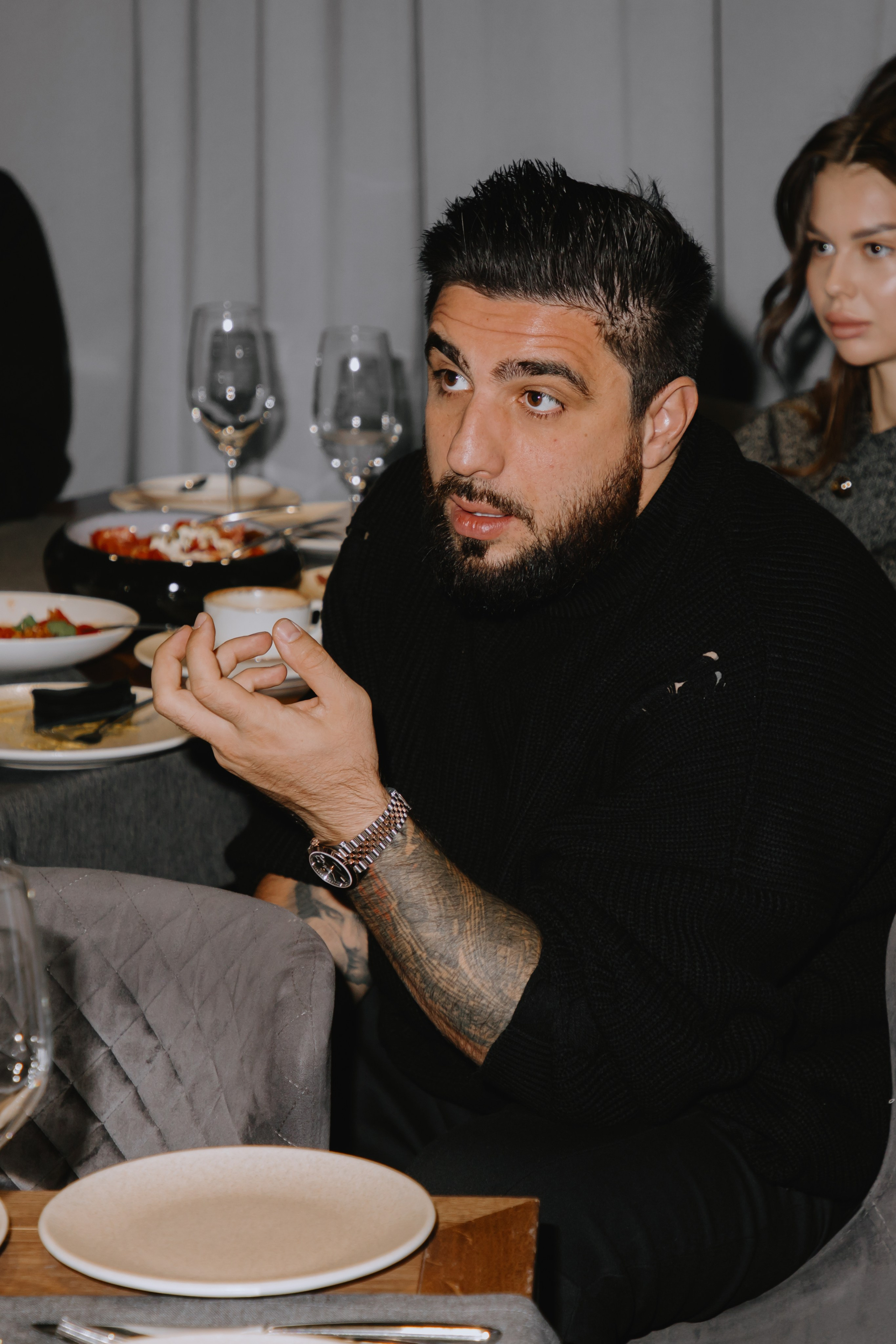 Бизнес завтрак на 89 этаже. Фотограф в Москве и Санкт-Петербурге Дарина