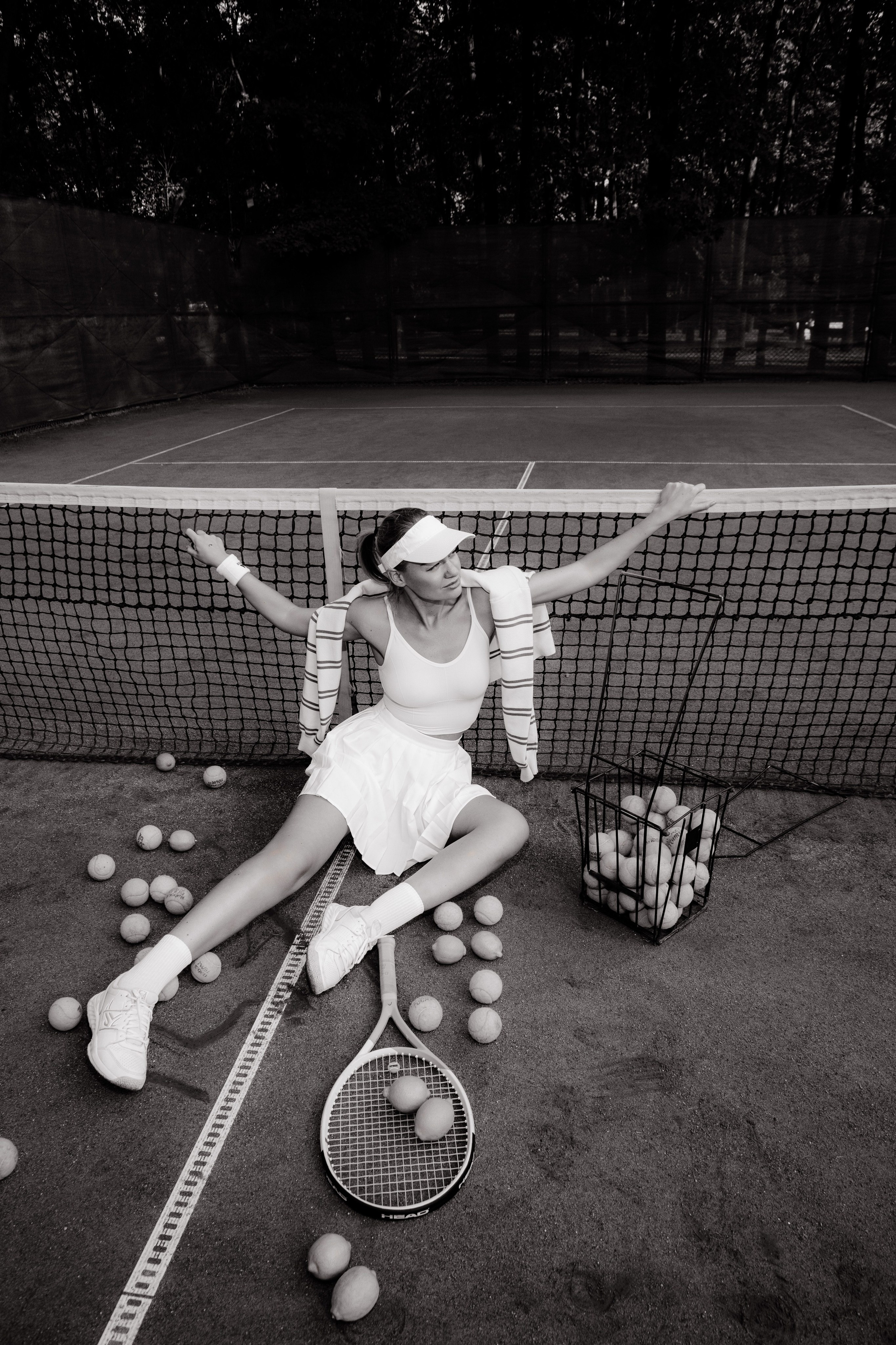 Ольга (теннисная тема). Фотограф в Москве и Санкт-Петербурге Дарина