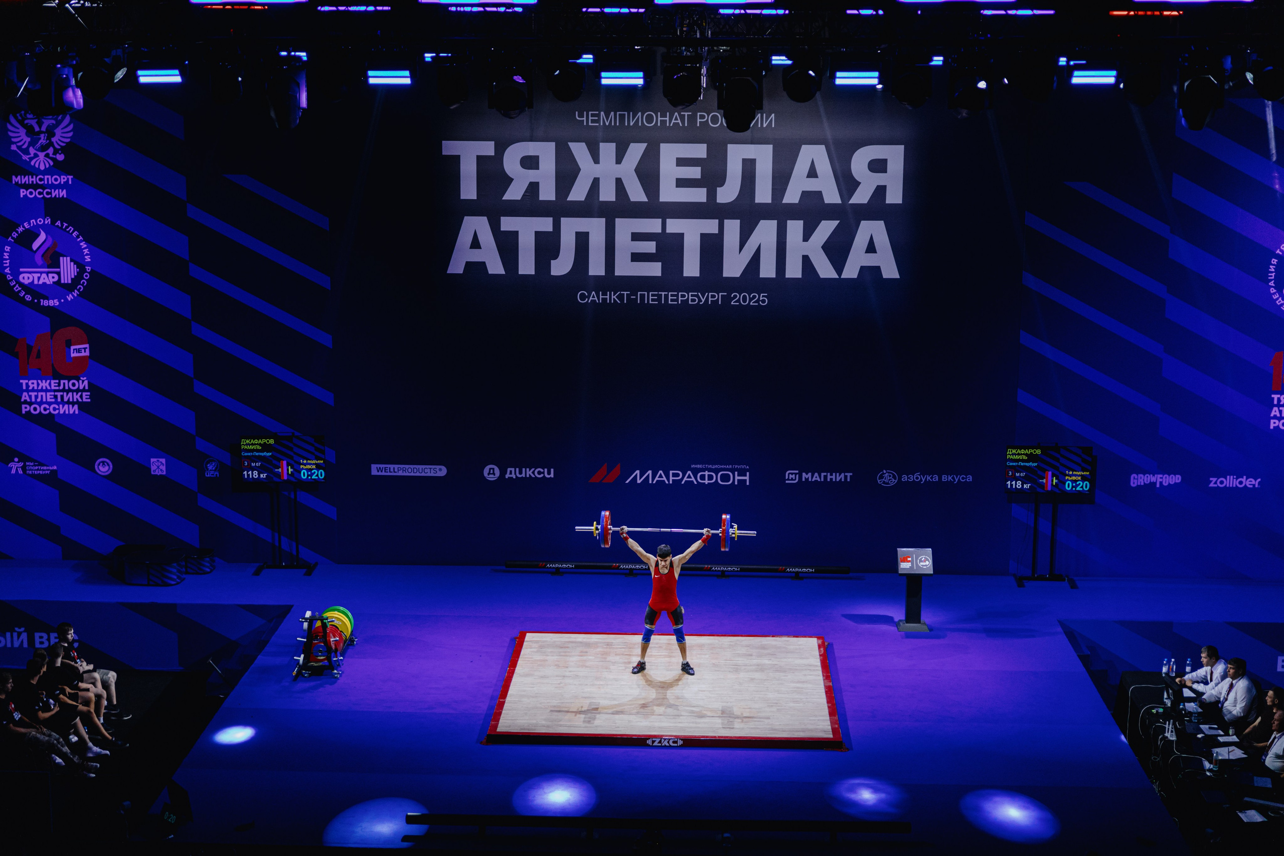 Чемпионат России по тяжелой атлетике 2025. Фотограф в Москве и Санкт-Петербурге Дарина