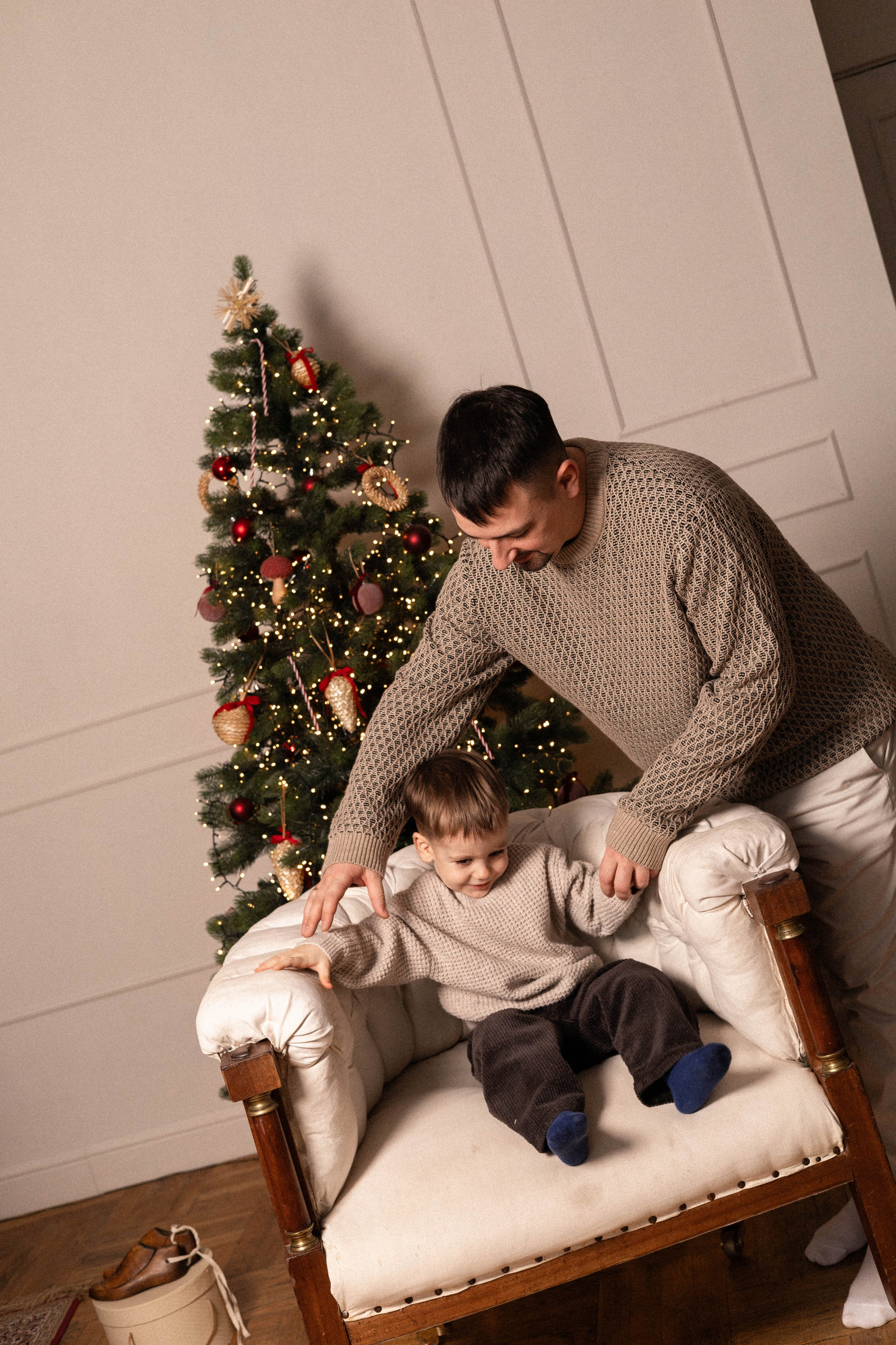 Рождественская семейная история. Свадебный и портретный фотограф Соломко Диана