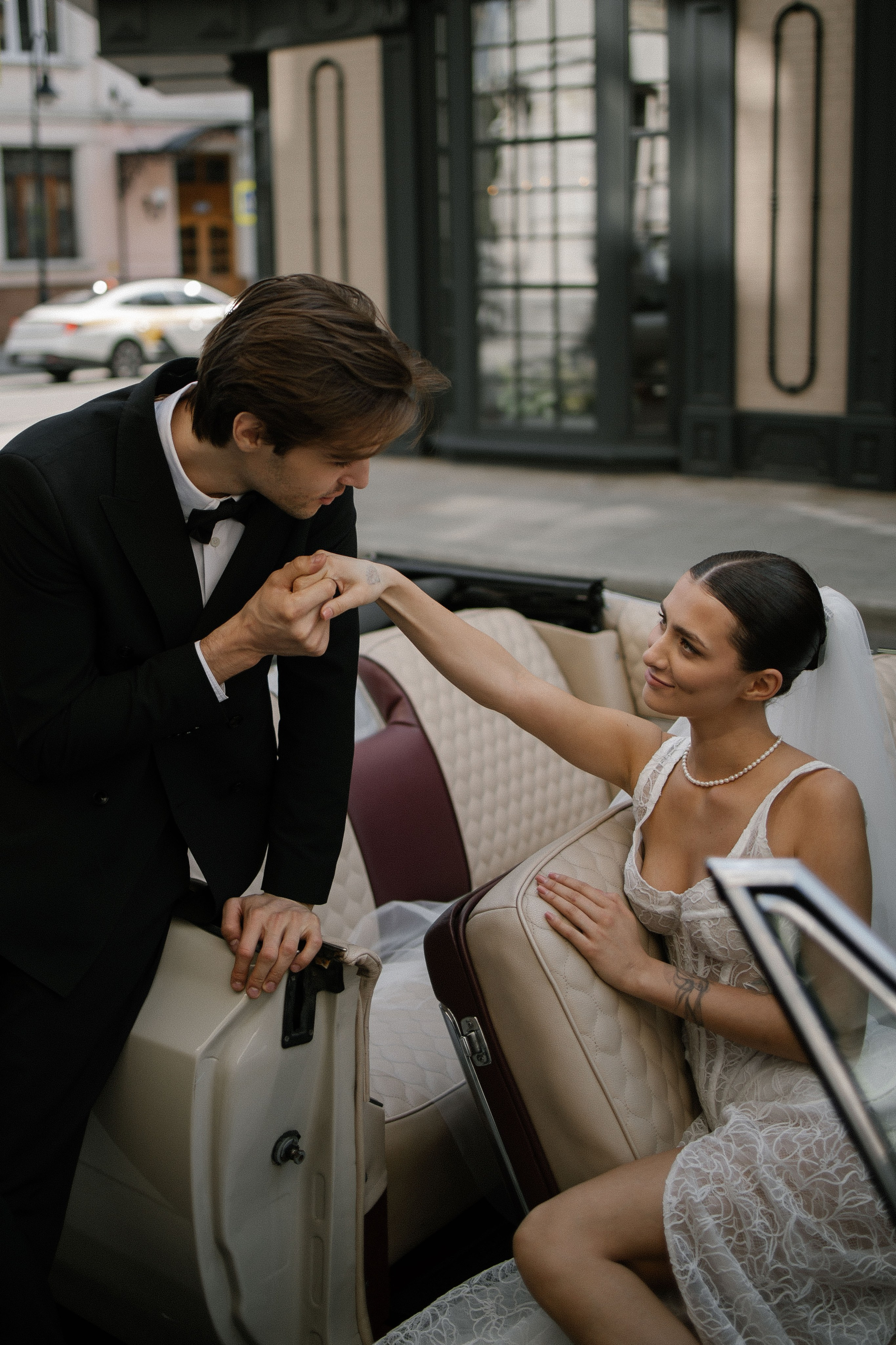 На кабриолете. Фотограф Родионова Екатерина в Москве и Оренбурге