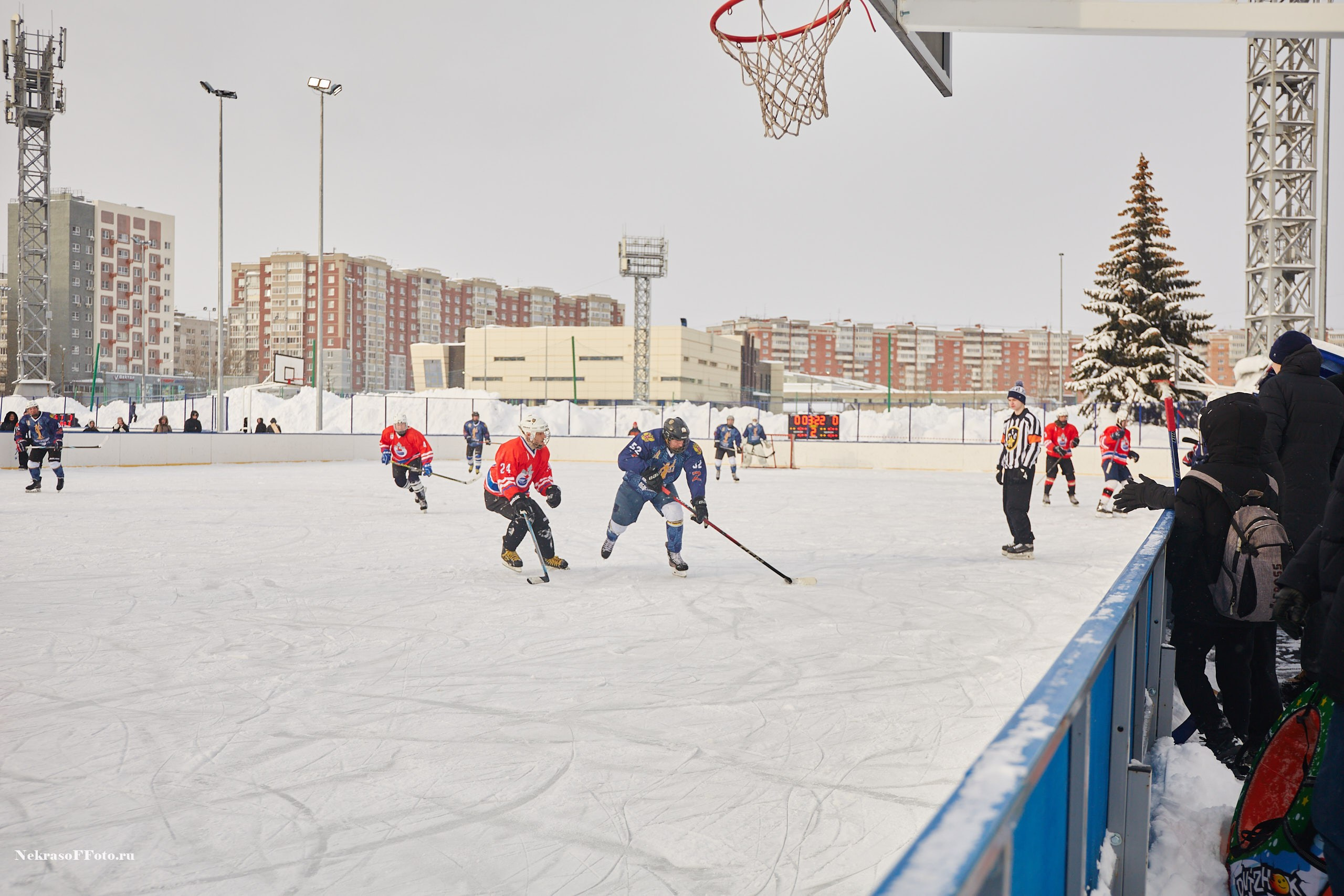 Турнир по хоккею «Русская классика» в рамках Офицерской хоккейной лиги. Спортивный фотограф Некрасов Денис