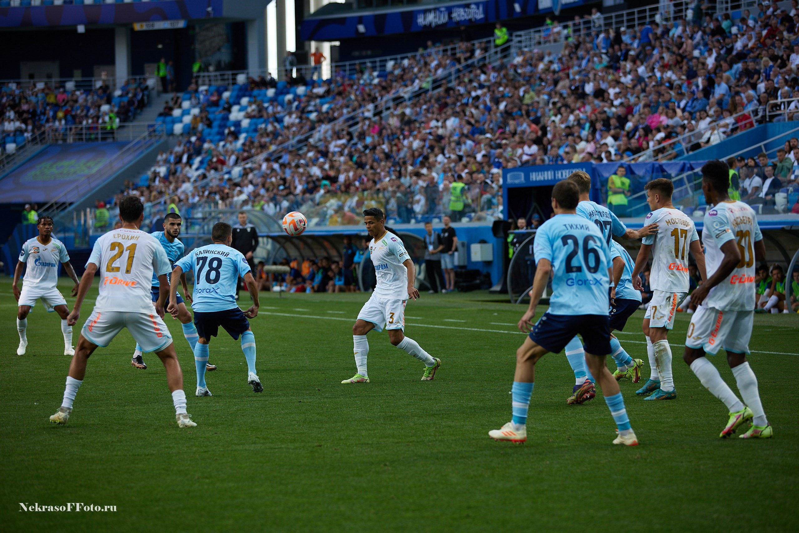 РПЛ ФК Зенит — ФК Пари НН. Спортивный фотограф Некрасов Денис