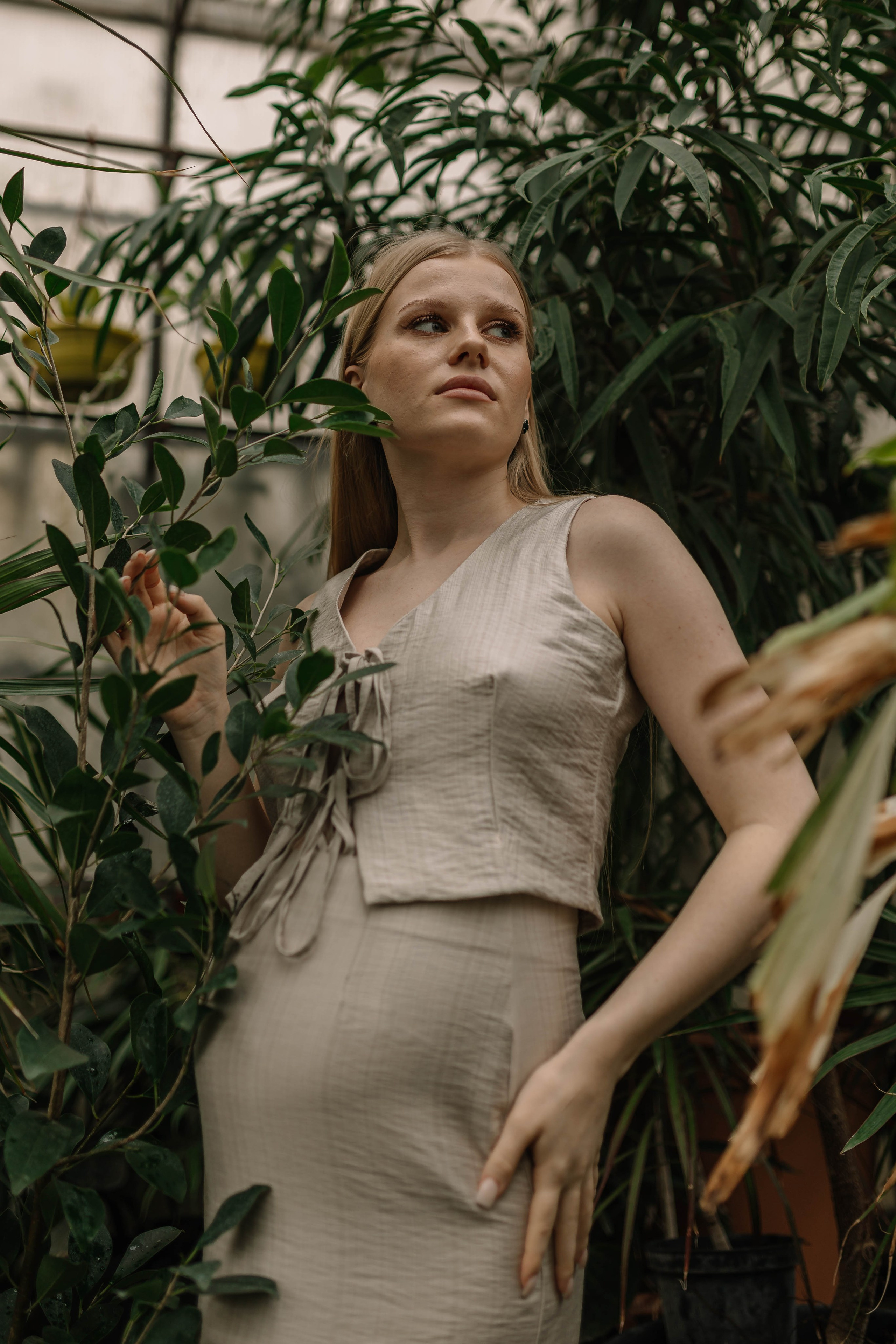 В оранжерее. Фотограф Александра Кузнецова