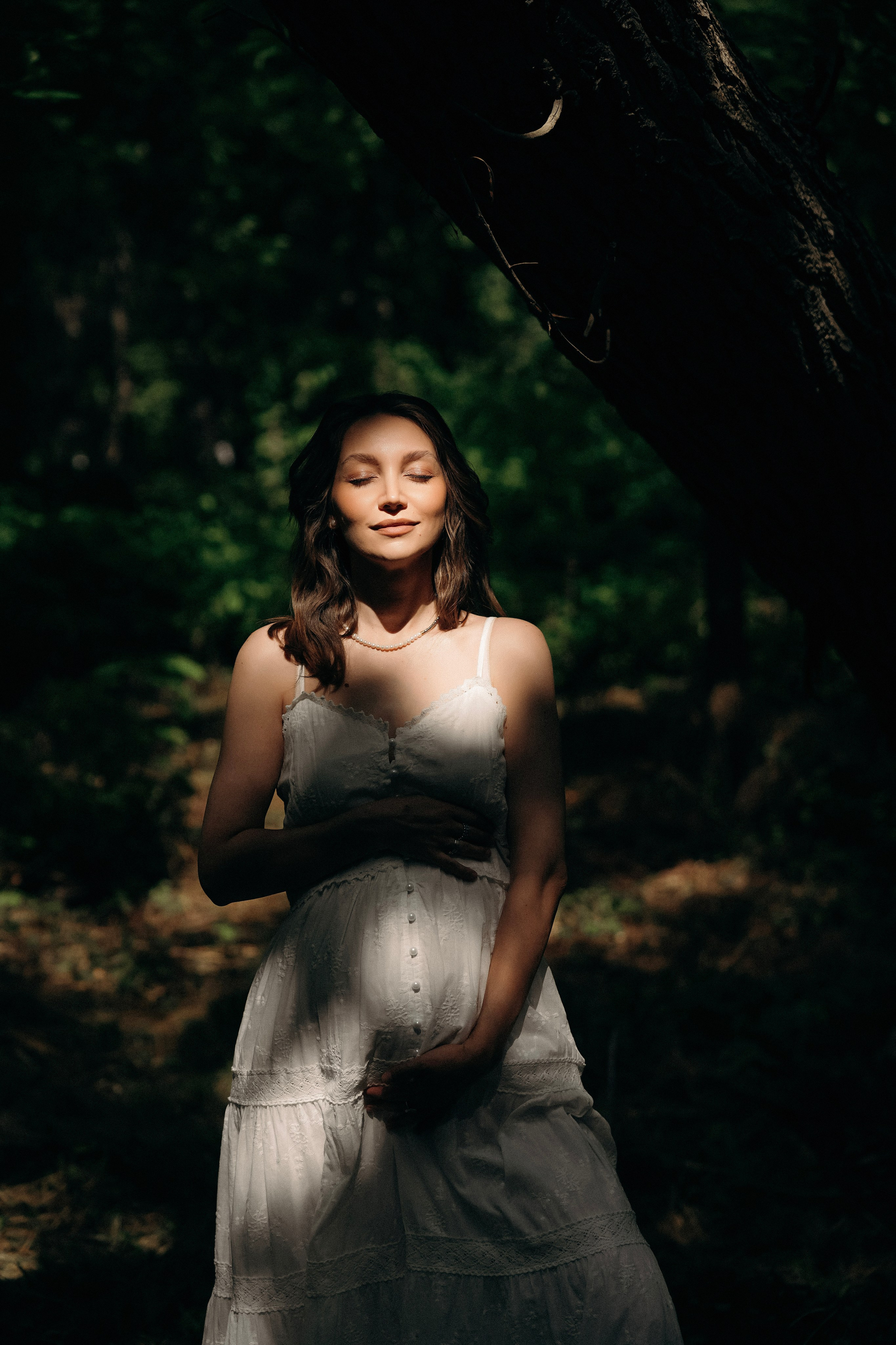 Фотосессия беременности на природе. Фотограф с психологическим образованием