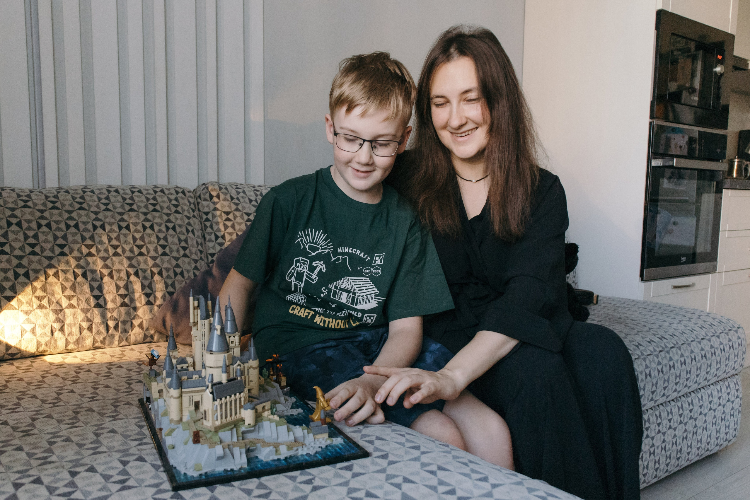 Семья и кошки. Фотограф Елена Балакина (Челябинск)