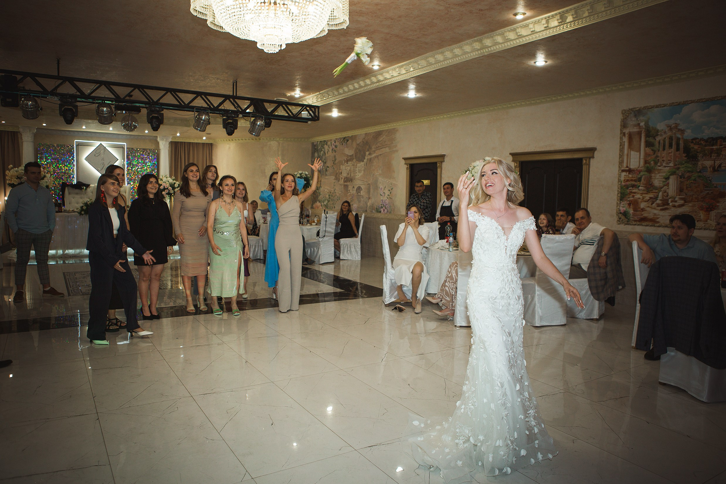 Свадьба с гостями. Свадебный и портретный фотограф Москва