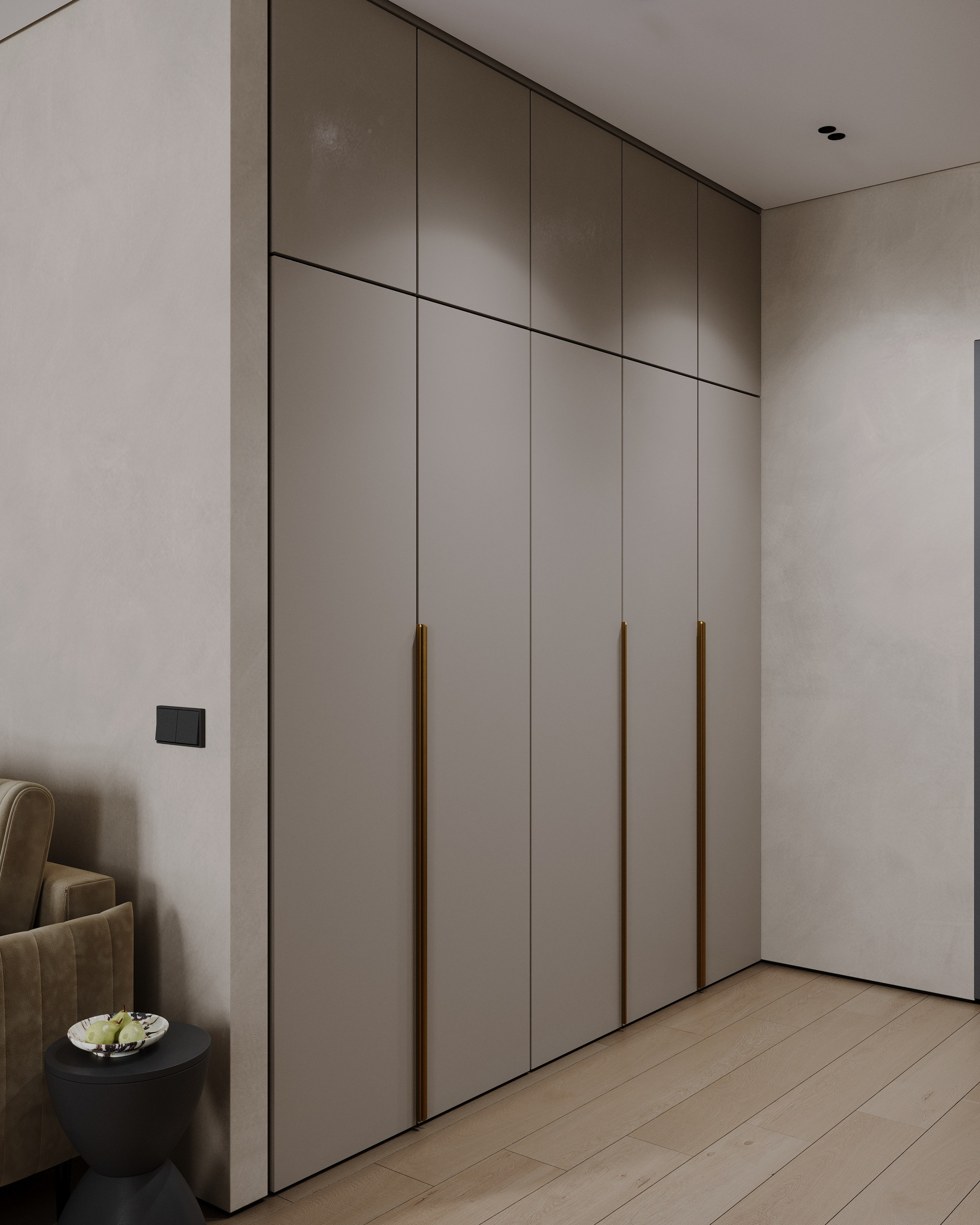 Saint Petersburg apartment studio. Визуализации интерьера