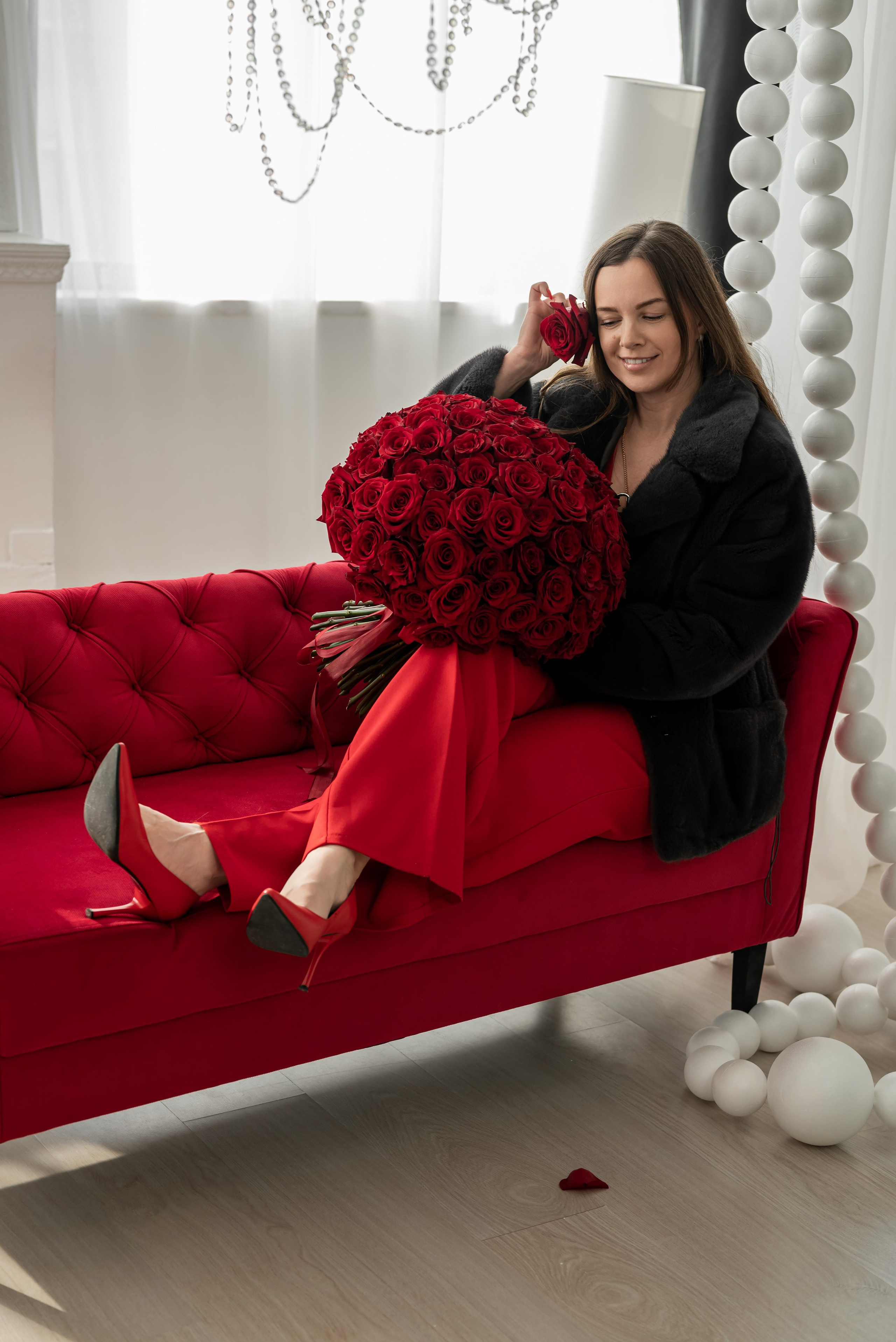 Фотопроект *101 красная роза* 2025 г. Фотограф в городе Салават