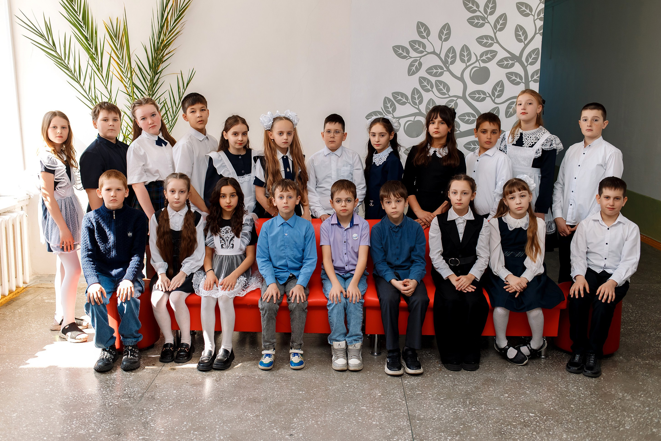 4 класс с. Барабаш. Фотограф Любовь Корниенко, Примоский край