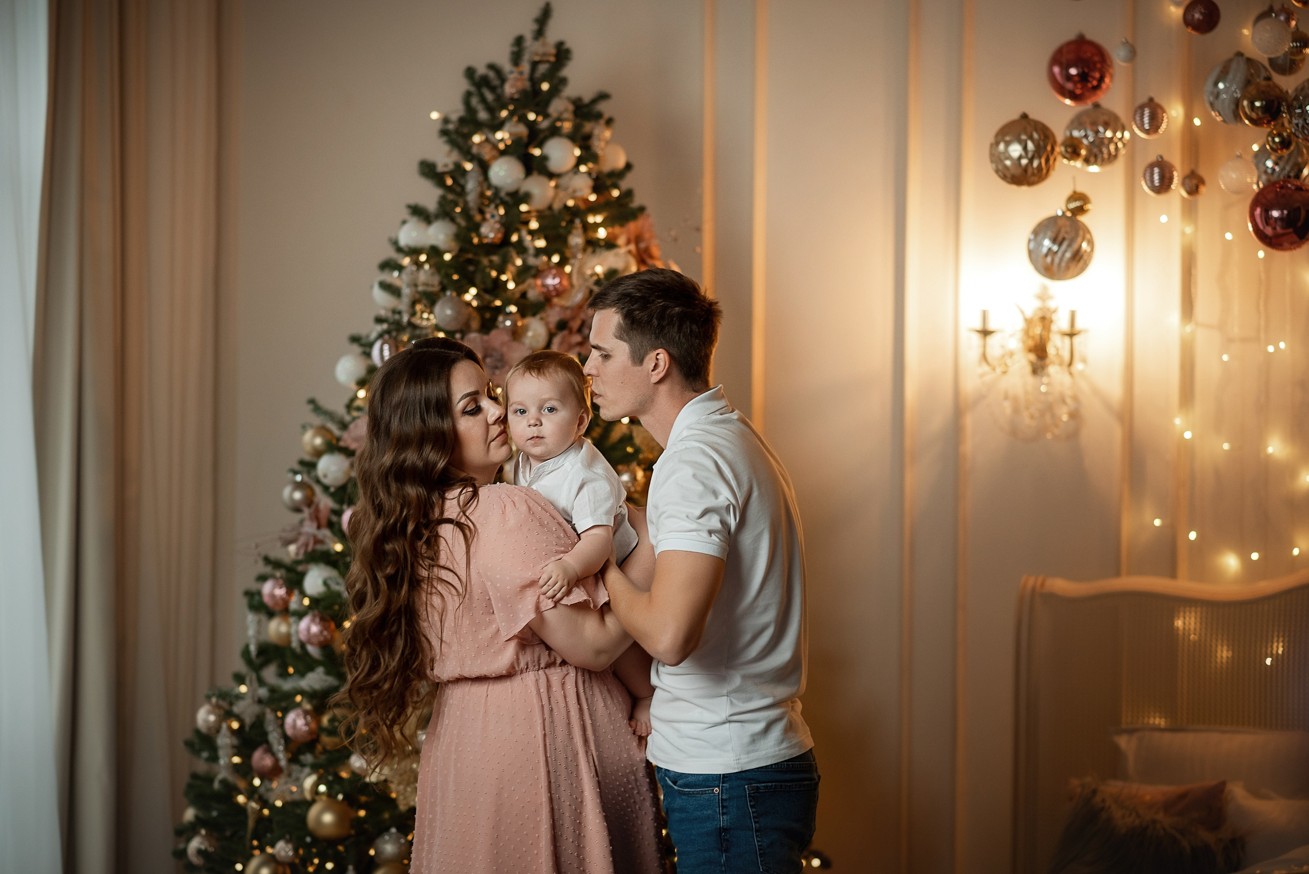 Новогодняя истори Серёжи, Сони и Миши. Семейный фотограф в Ростове-на-Дону Татьяна Литвинова