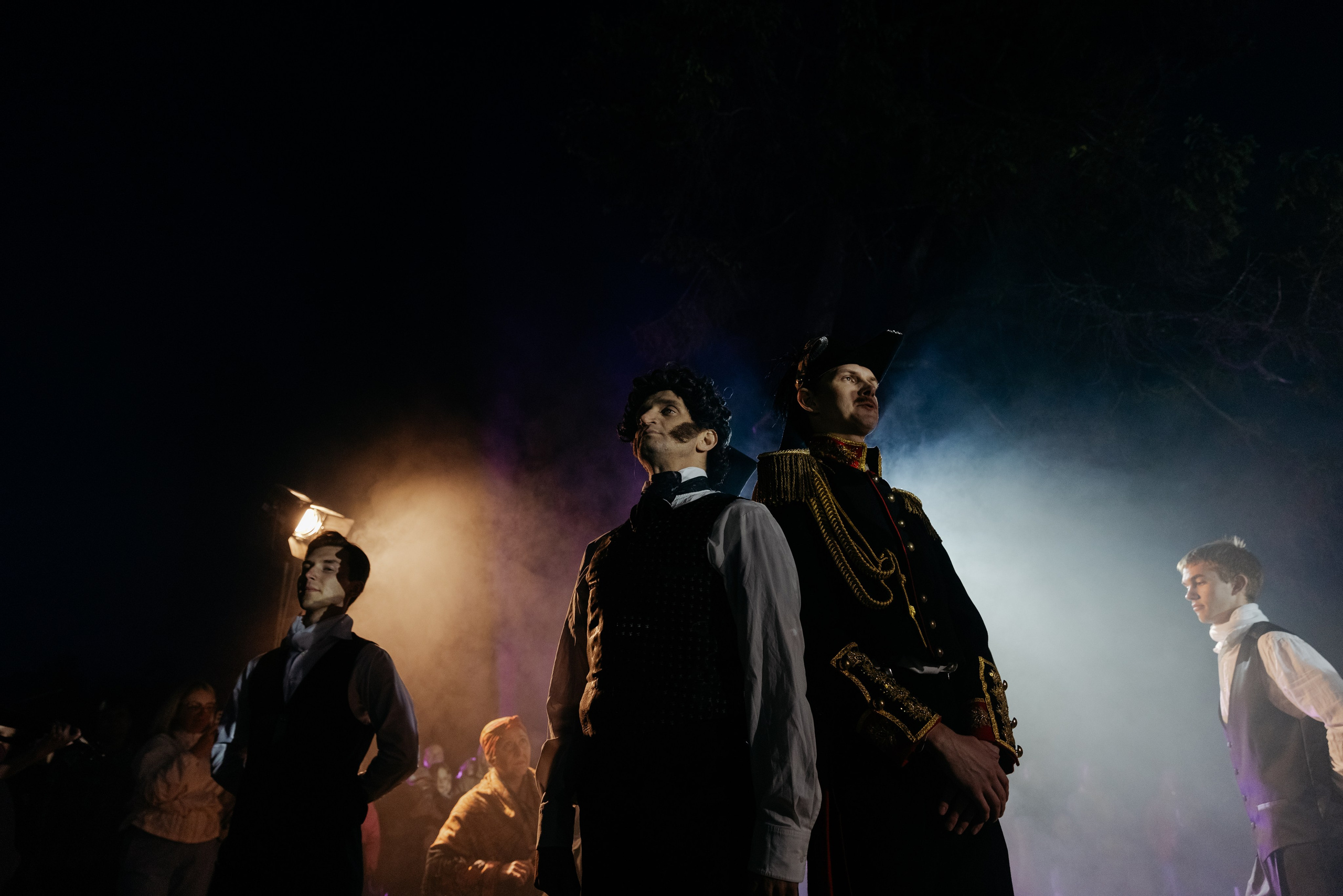 Иммерсивное шоу «Пушкин.Суйда» 2024. Свадебный и репортажный фотограф в Санкт-Петербурге