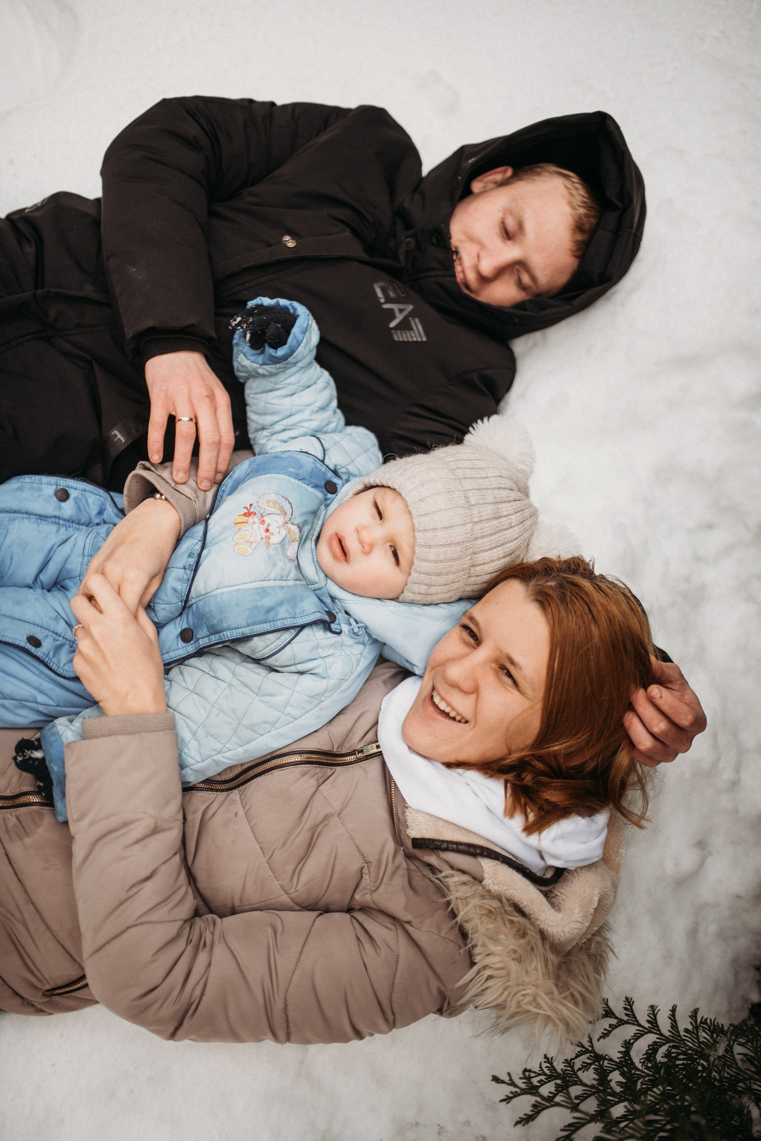 Серёжа и снег ❄️. Фотограф в Сочи — Маргарита Поганова