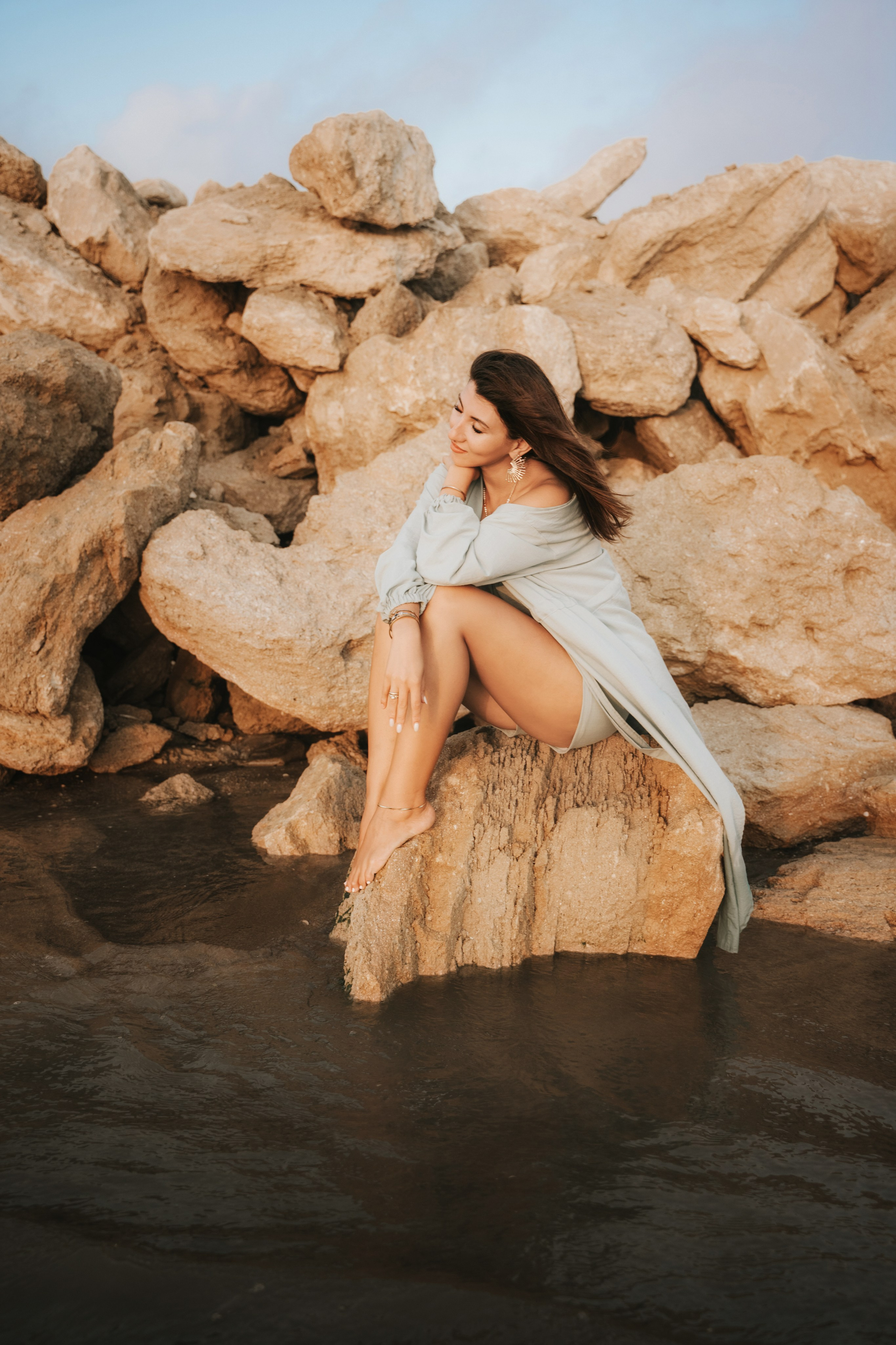 Море, скалы, закат и ты. Детский и семейный фотограф Ташкент Наталья Кривенко