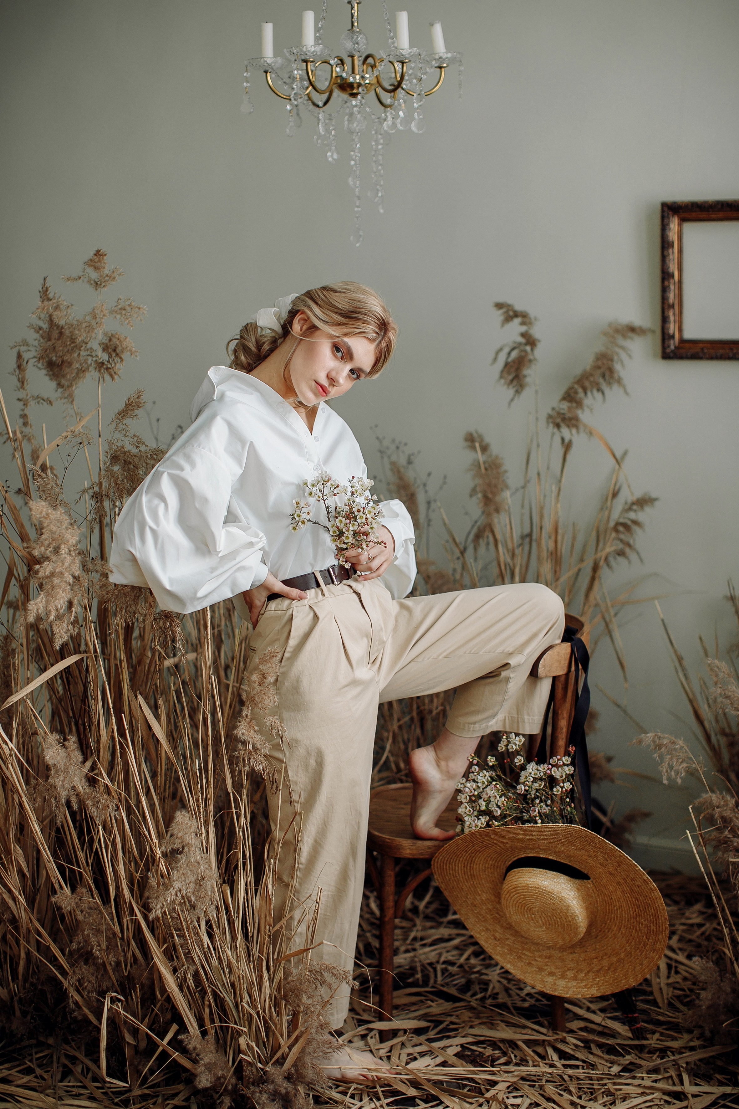 Портретная фотосессия Насти. Свадебный фотограф Москва