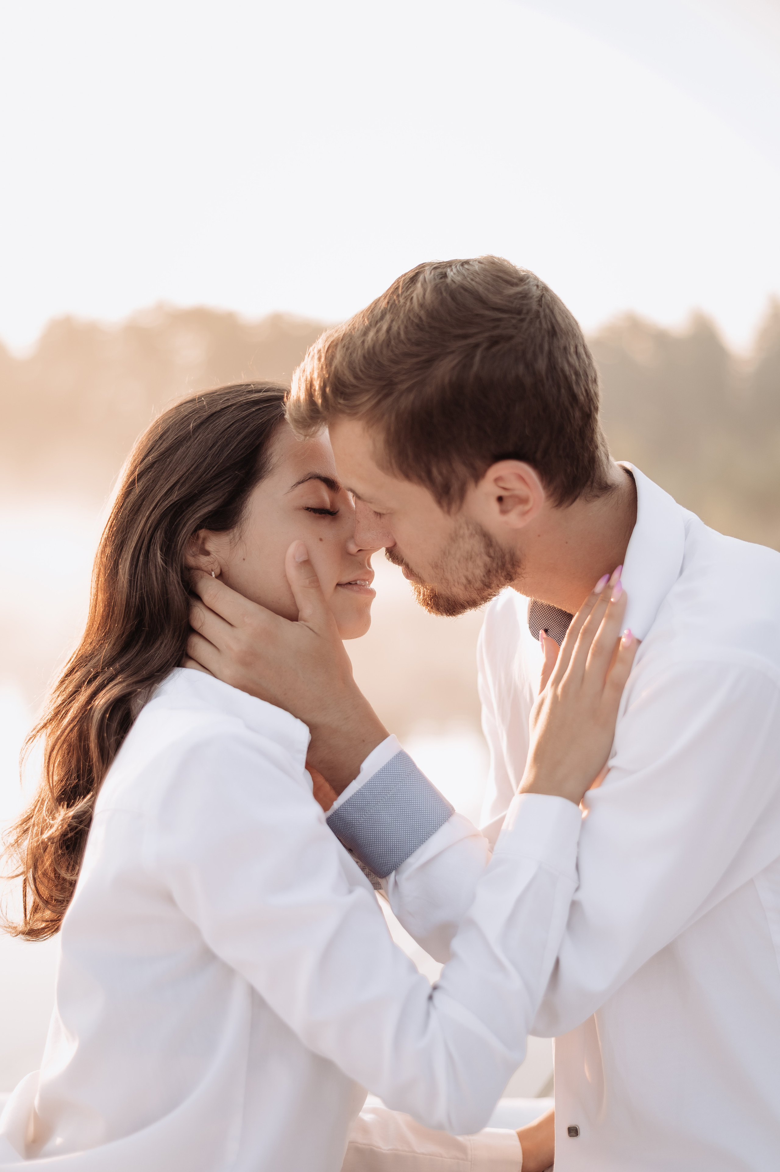 Love story Олега и Тани на озере. Фотограф в Москве и Московской области Таня Яблочкина