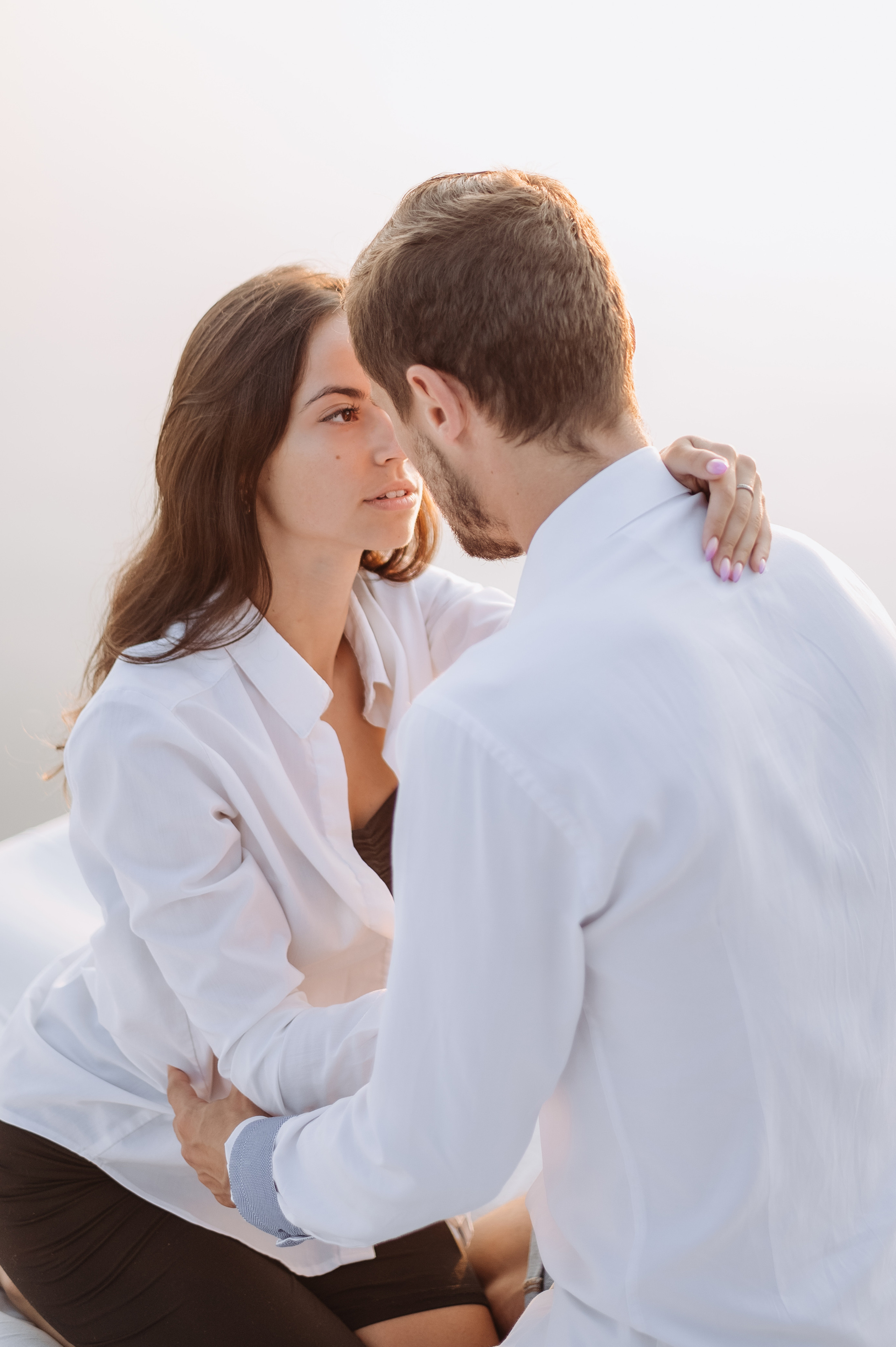 Love story Олега и Тани на озере. Фотограф в Москве и Московской области Таня Яблочкина