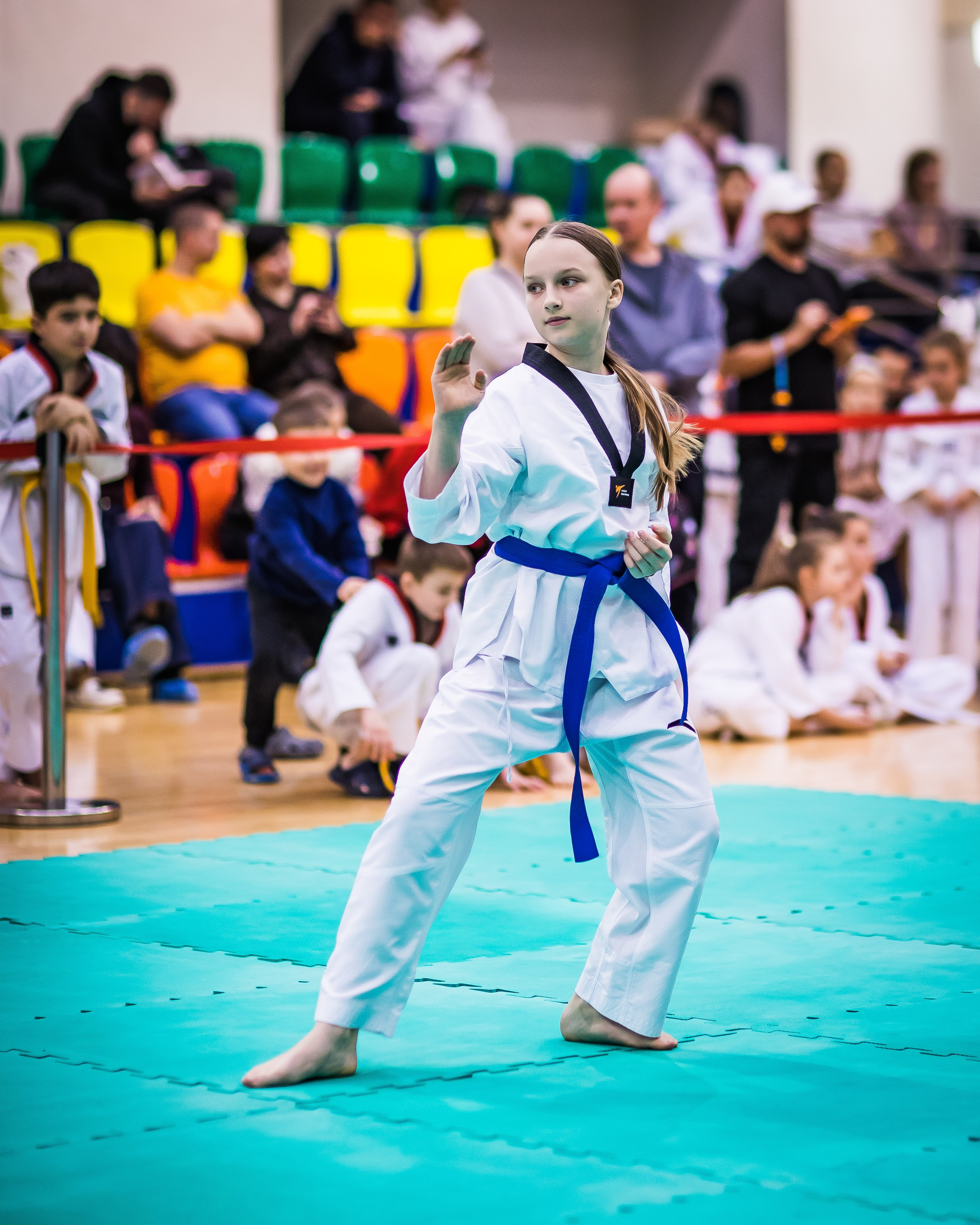 Турнир Федерации детского тхэквондо России по дисциплине ПХУМСЭ. Спортивный фотограф Максим Серегин