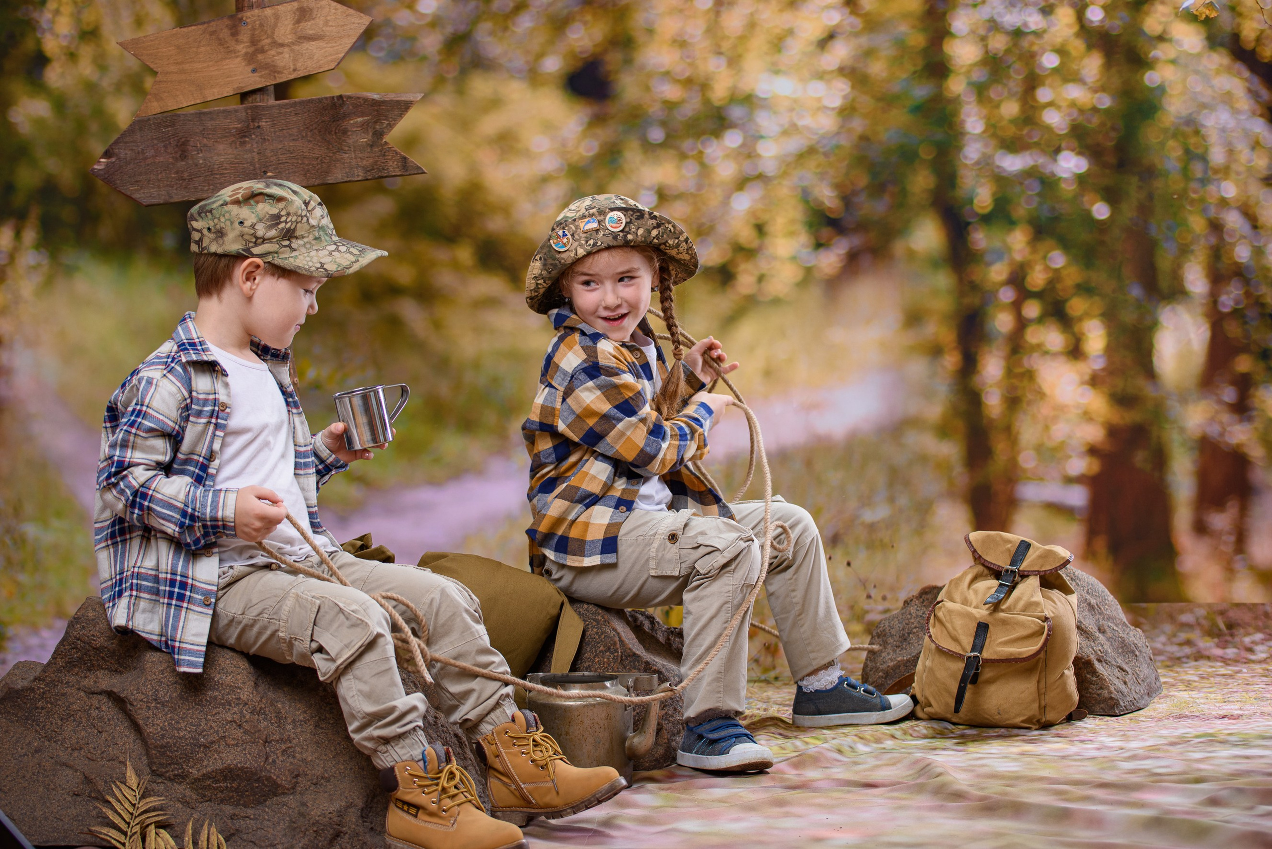 Детская постановочная фотография. Студия детской фотографии «Образ Детства»