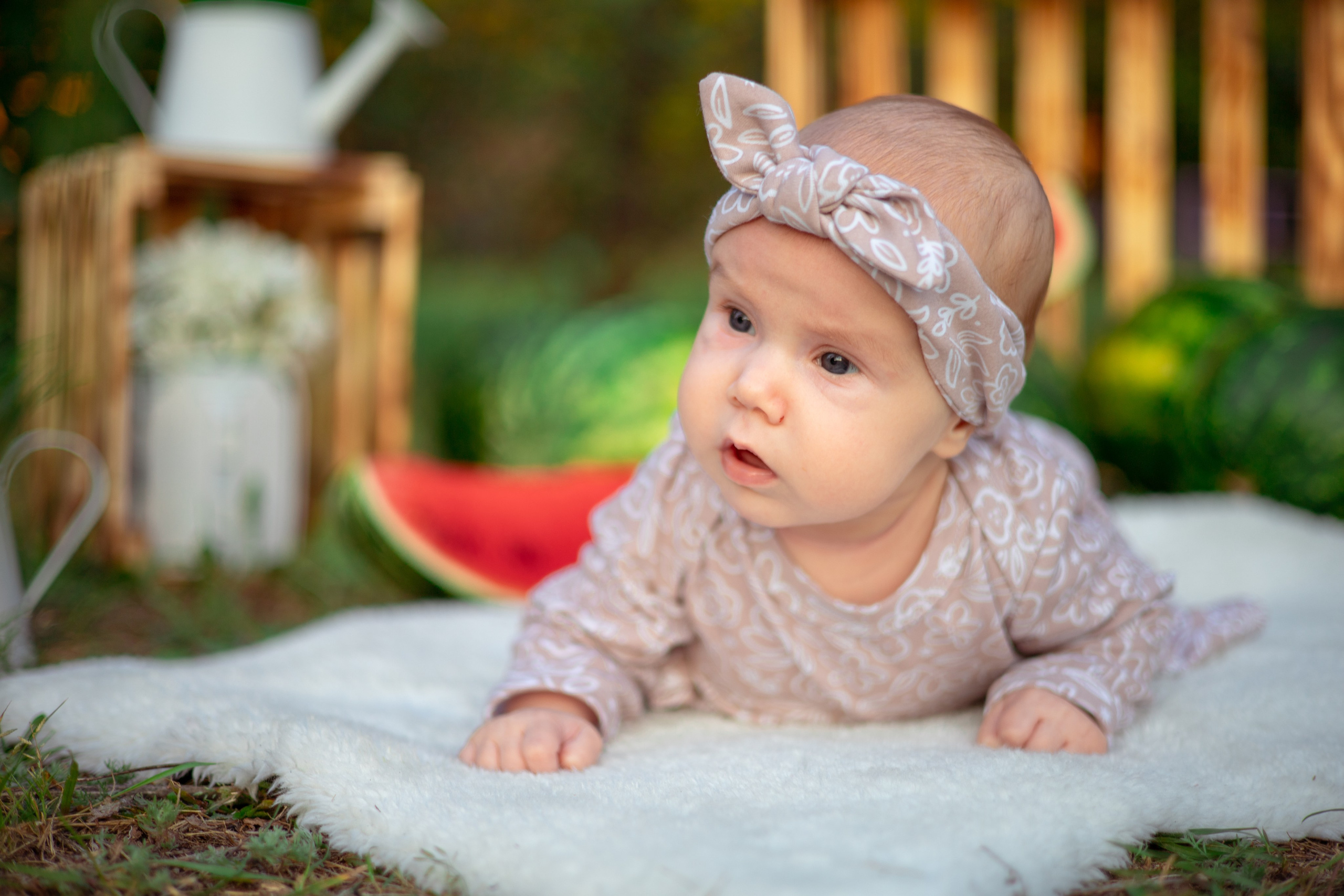 Даша арбузы. Семейный и детский фотограф в Михайловке Татьяна Лестьева